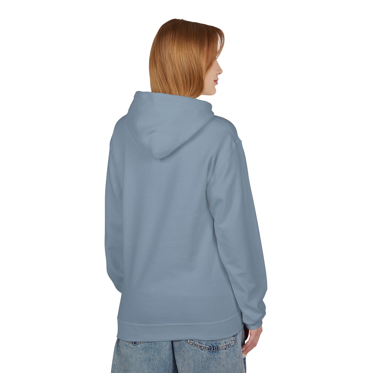 Unisex logo Fleece Hoodie - Cozy Gift for Friends, Motivational Apparel, Casual Wear, Birthday Present, Everyday Comfort