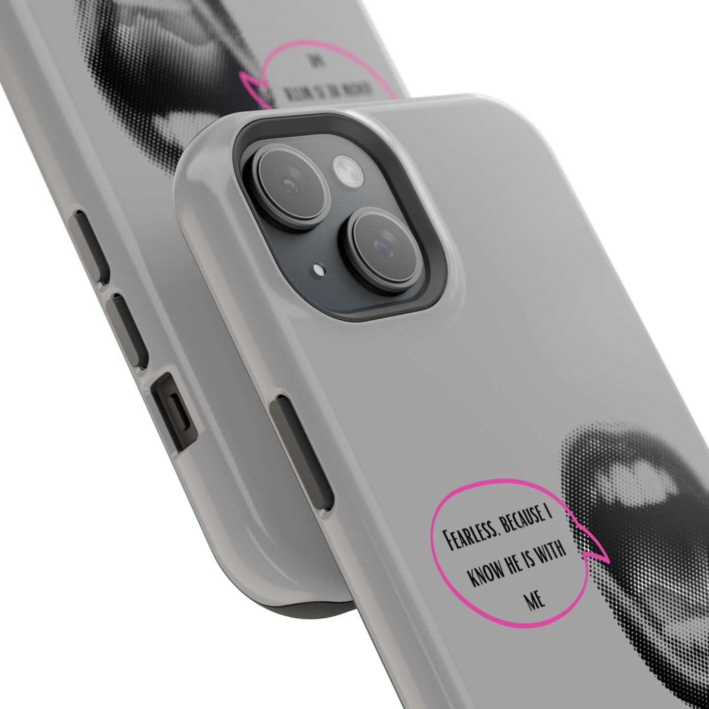 Fearless Impact-Resistant Phone Case; Durable Phone Protector, inspirational Gift, phone Accessory, Trendy Tech Item, Everyday Use