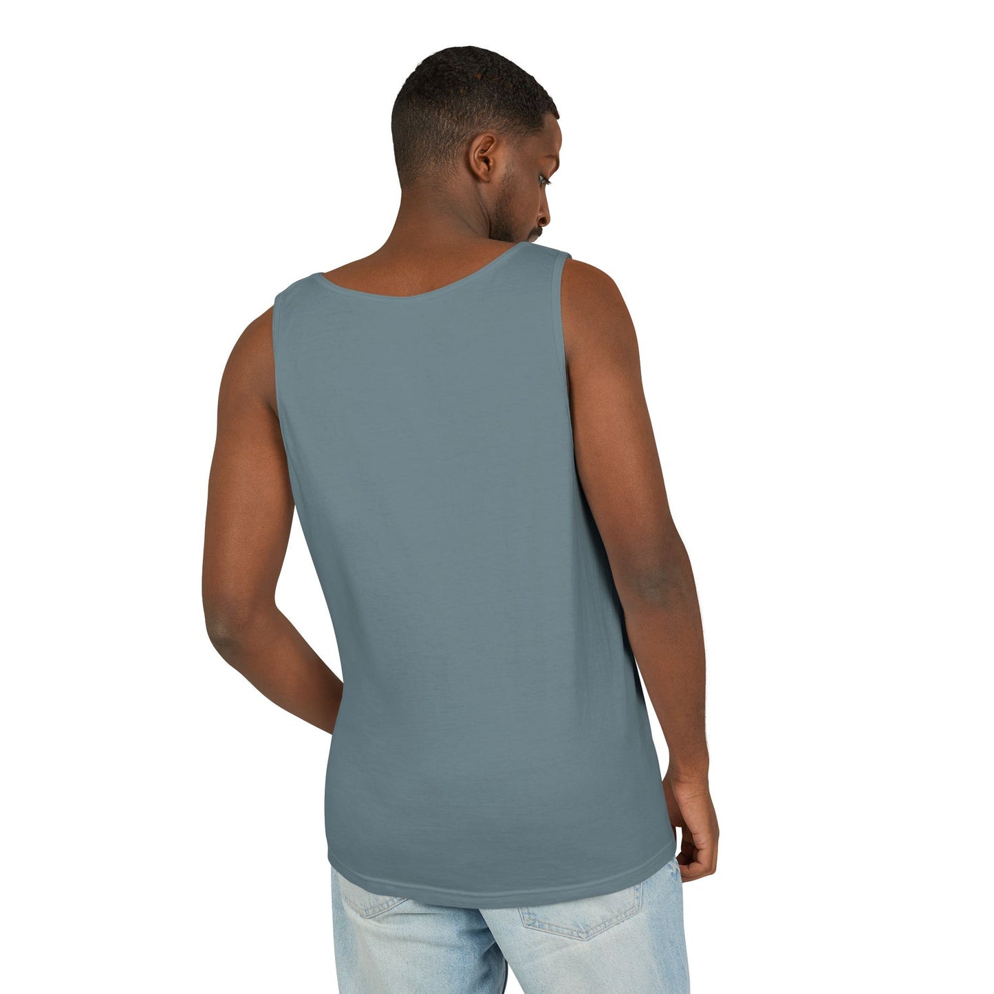 Stylish Unisex Graphic Tank Top - trendy Summer Attire, Casual Wear for everyday, Music Festivals, Gift Idea, Angel Theme