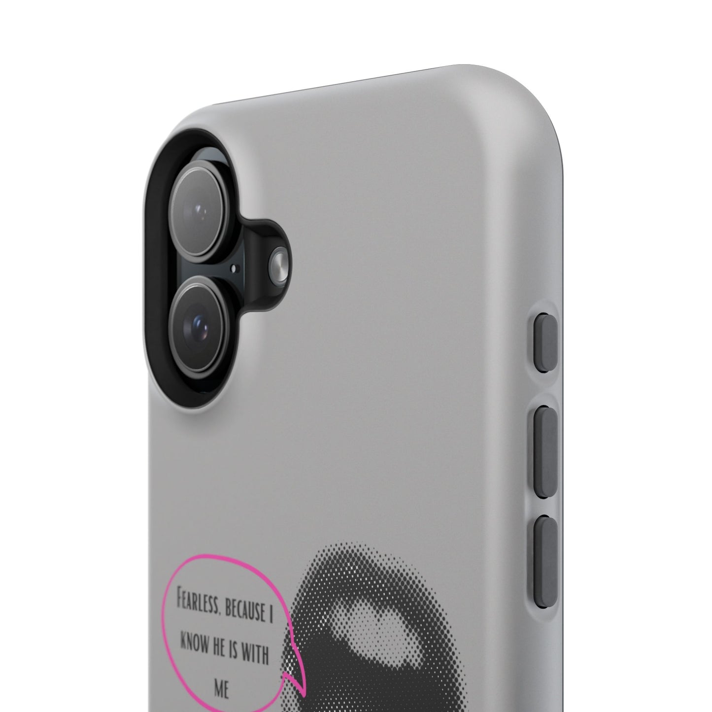 Fearless Impact-Resistant Phone Case; Durable Phone Protector, inspirational Gift, phone Accessory, Trendy Tech Item, Everyday Use