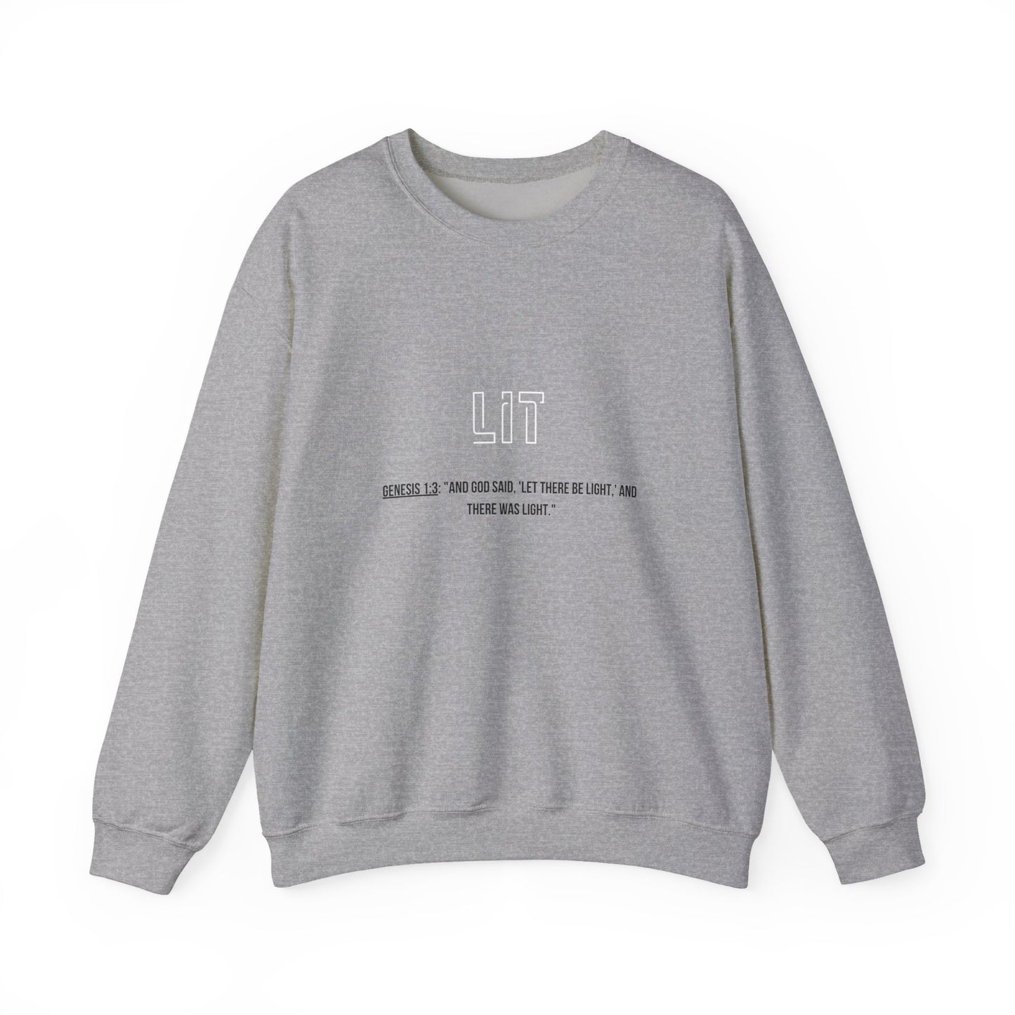 Bible verse Crewneck Sweatshirt - Cozy Motivational Gift for believers , faith inspired Unisex Sweatshirt gift for All Occasions
