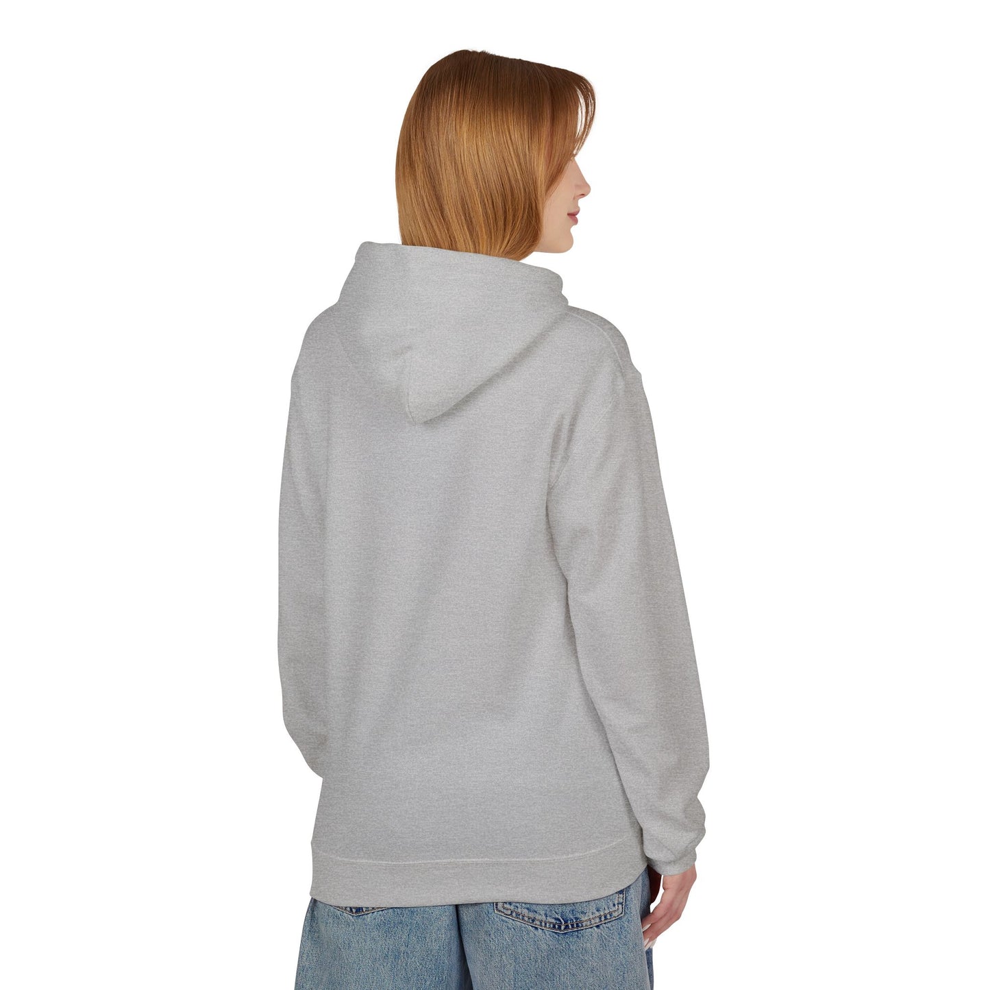 Unisex logo Fleece Hoodie - Cozy Gift for Friends, Motivational Apparel, Casual Wear, Birthday Present, Everyday Comfort