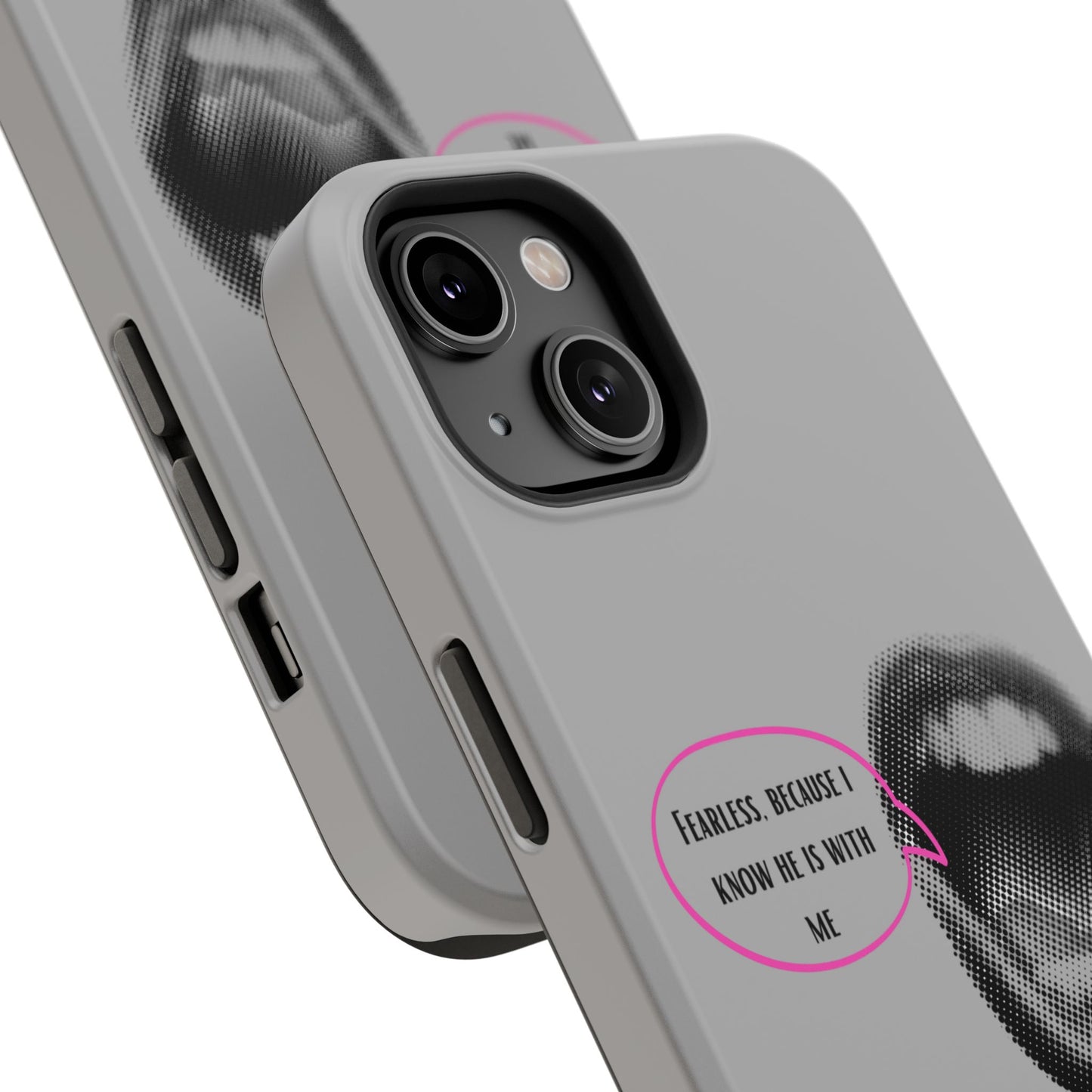 Fearless Impact-Resistant Phone Case; Durable Phone Protector, inspirational Gift, phone Accessory, Trendy Tech Item, Everyday Use