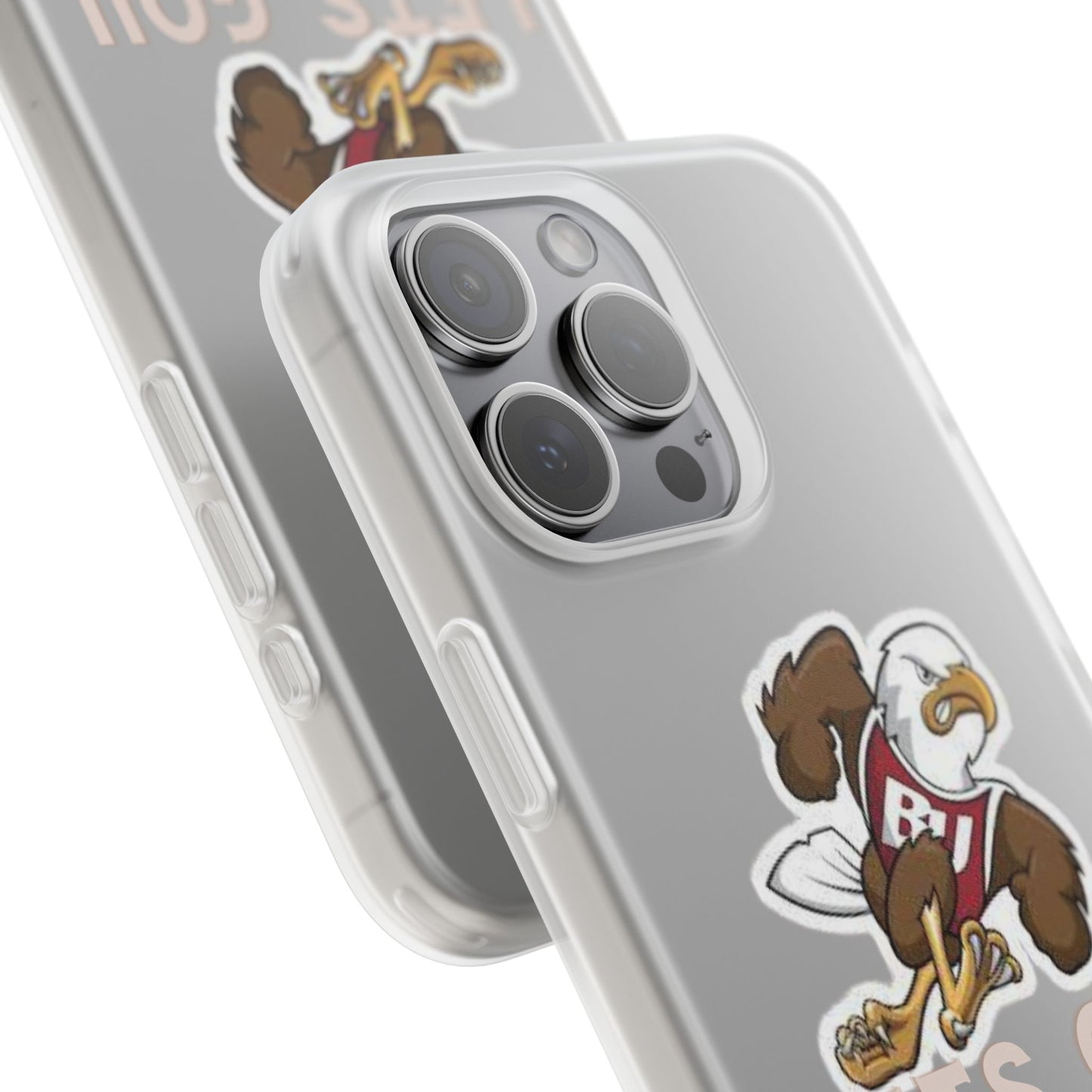 Biola themed Sporty Flexi Phone Case, Perfect for university students, sports Fans, Students, Motivational Gift, back to school phone casesCase
