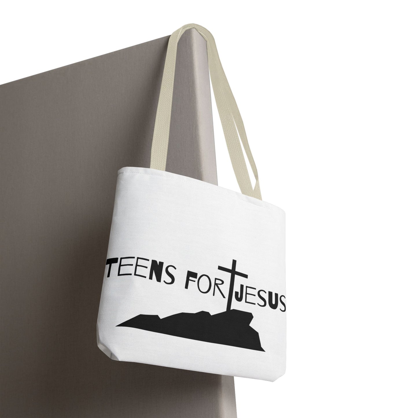 Faith-Inspired Tote Bag for Teens who love Jesus gift idea for christian teens
