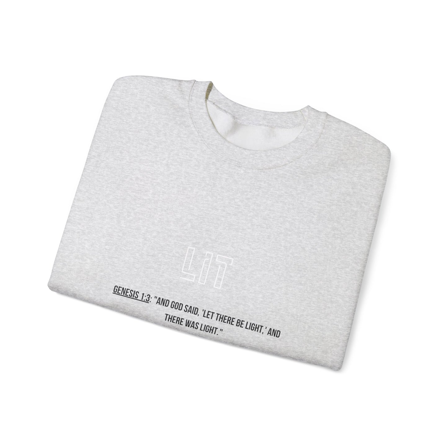 Bible verse Crewneck Sweatshirt - Cozy Motivational Gift for believers , faith inspired Unisex Sweatshirt gift for All Occasions