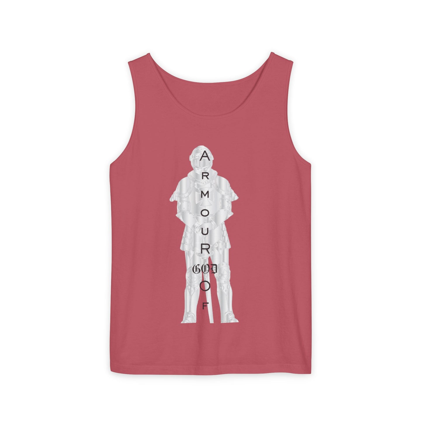 Mens Armour Of God Tank Top, Summer Shirt, Casual Wear, Gifts for Him, Faith based Fitness Apparel, Christian inspired Clothing