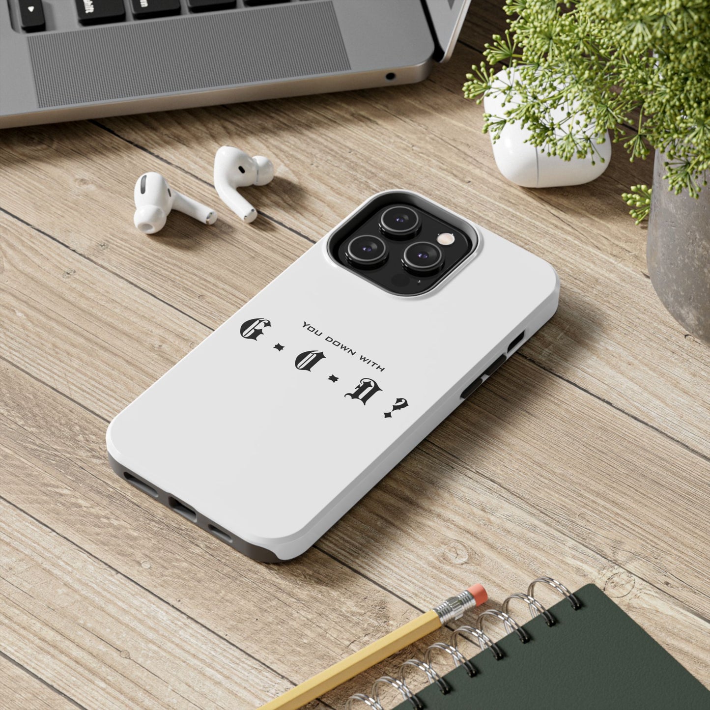 Christian Inspired Tough Phone Case for believers trendy phone case for smart phone