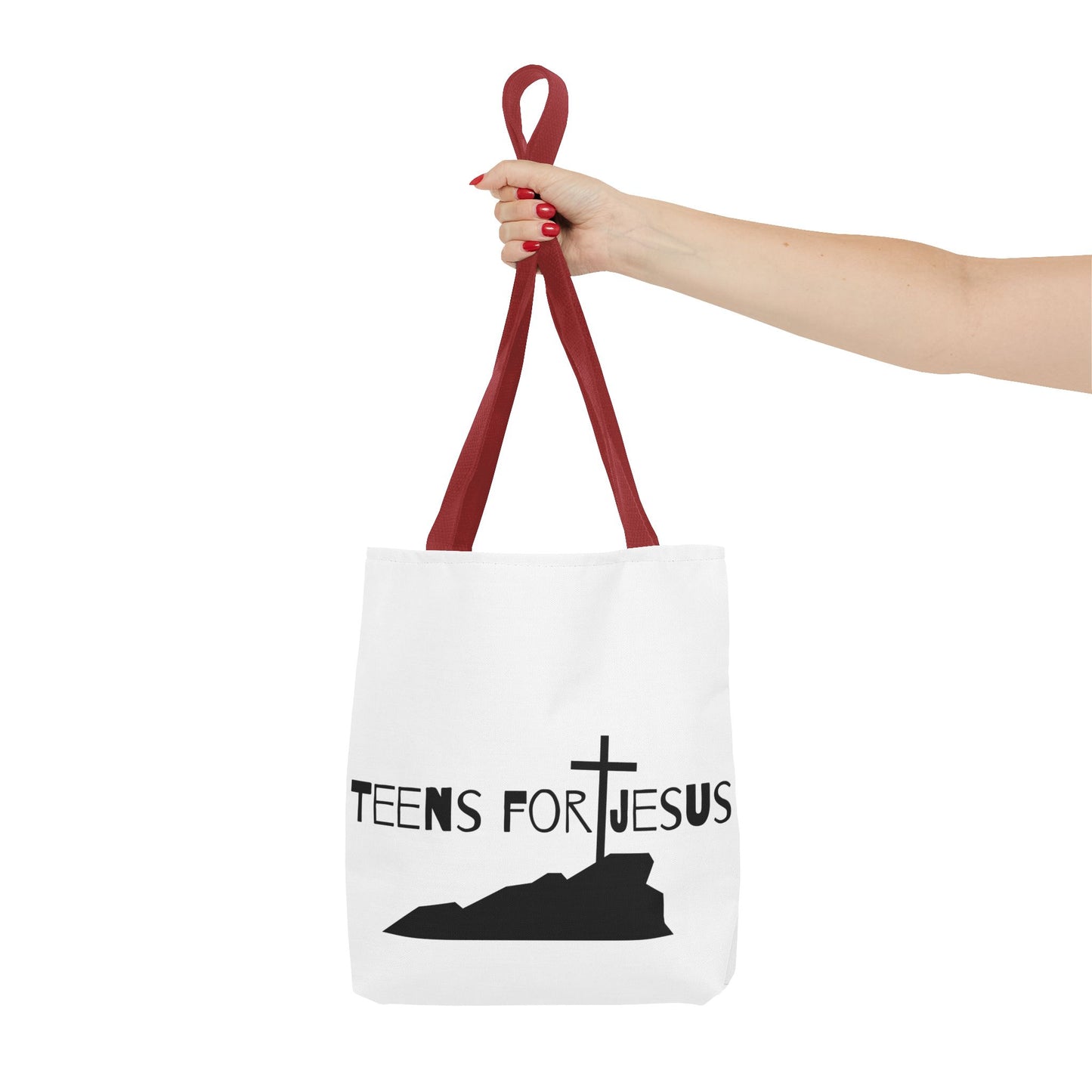 Faith-Inspired Tote Bag for Teens who love Jesus gift idea for christian teens