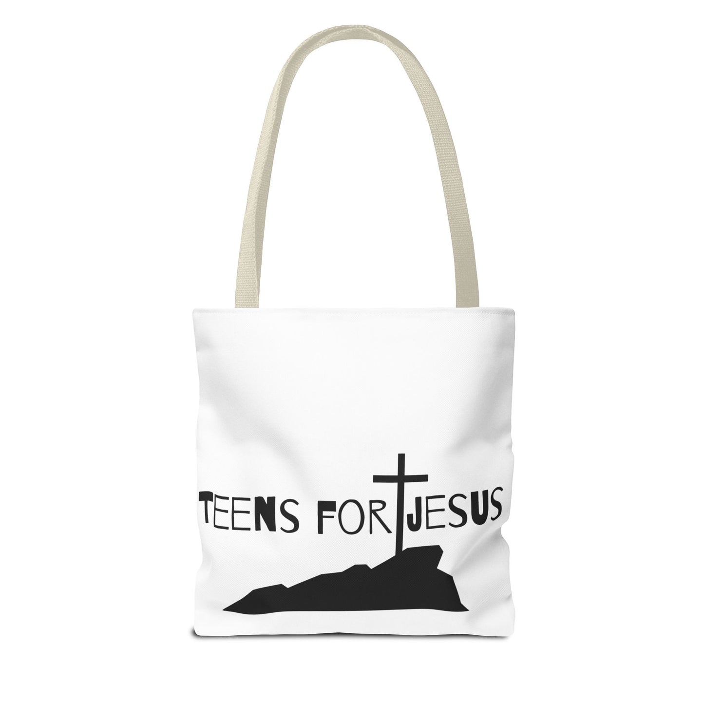 Faith-Inspired Tote Bag for Teens who love Jesus gift idea for christian teens