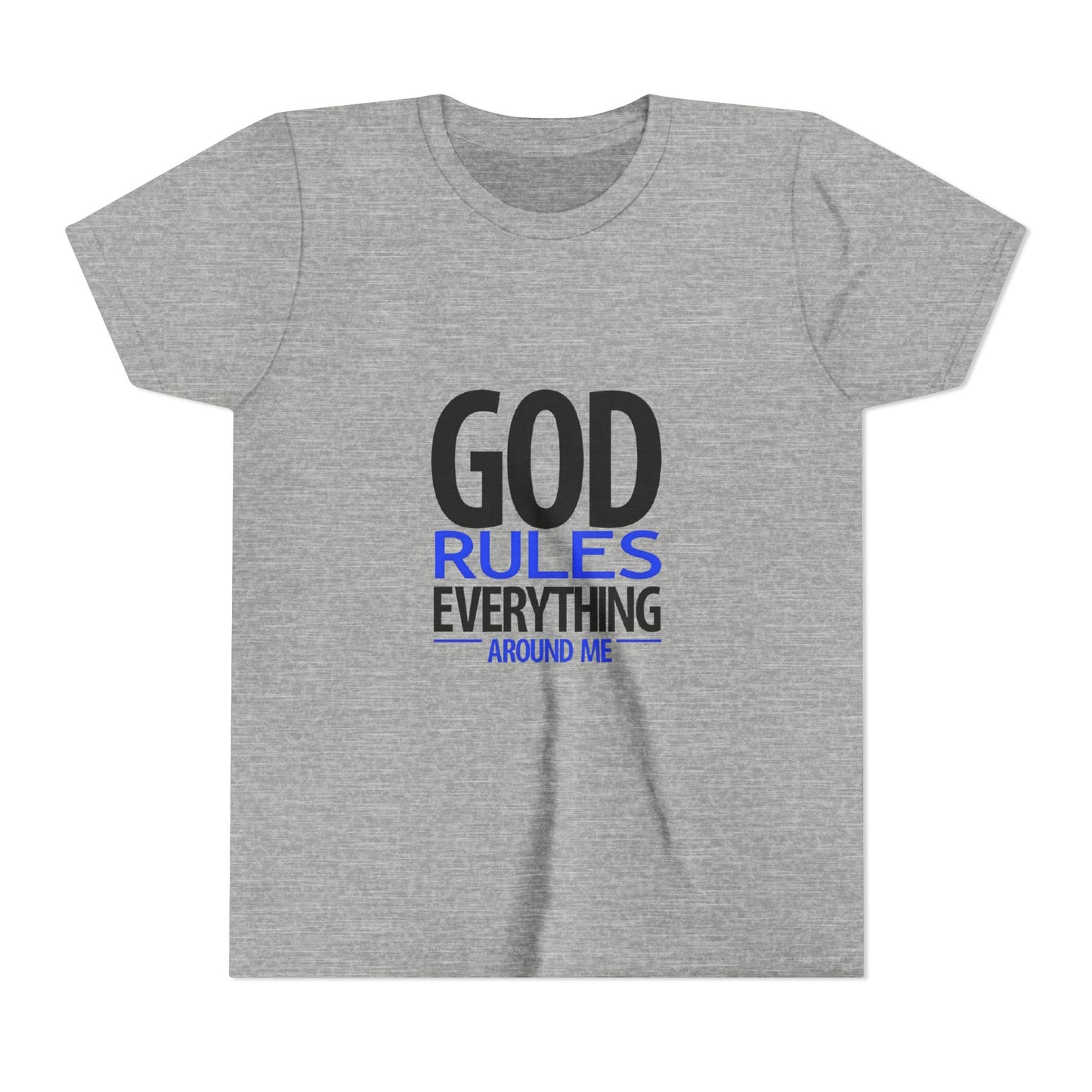 Youth Short Sleeve Tee, spiritual youth apparel, church camp tshirts, youth group t shirts, faith inspired youth apparel
