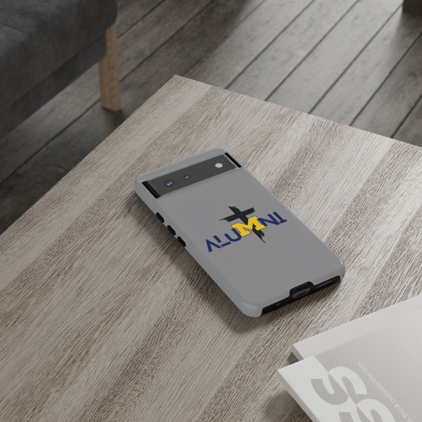 Michigan State themed Alumni Phone Case, faith Inspired Tough Cases for Graduates, Unique Gift for College Alumni, Christian themed Durable Phone Cover, Graduation gift for christian college student