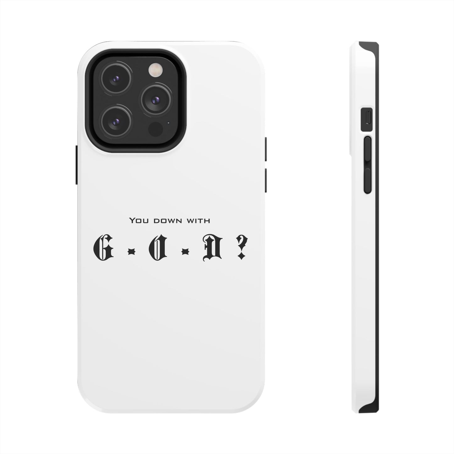 Christian Inspired Tough Phone Case for believers trendy phone case for smart phone