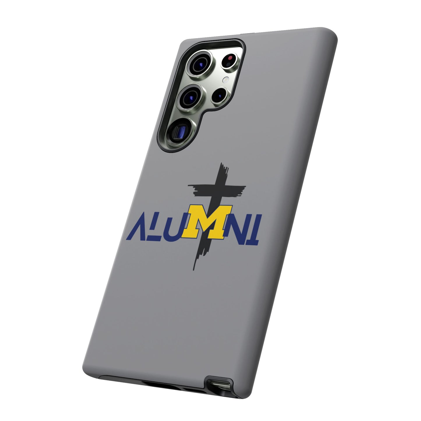 Michigan State themed Alumni Phone Case, faith Inspired Tough Cases for Graduates, Unique Gift for College Alumni, Christian themed Durable Phone Cover, Graduation gift for christian college student