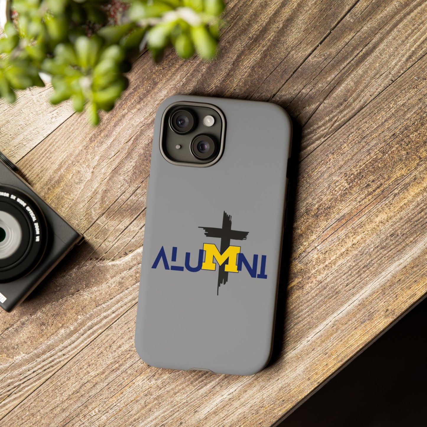 Michigan State themed Alumni Phone Case, faith Inspired Tough Cases for Graduates, Unique Gift for College Alumni, Christian themed Durable Phone Cover, Graduation gift for christian college student