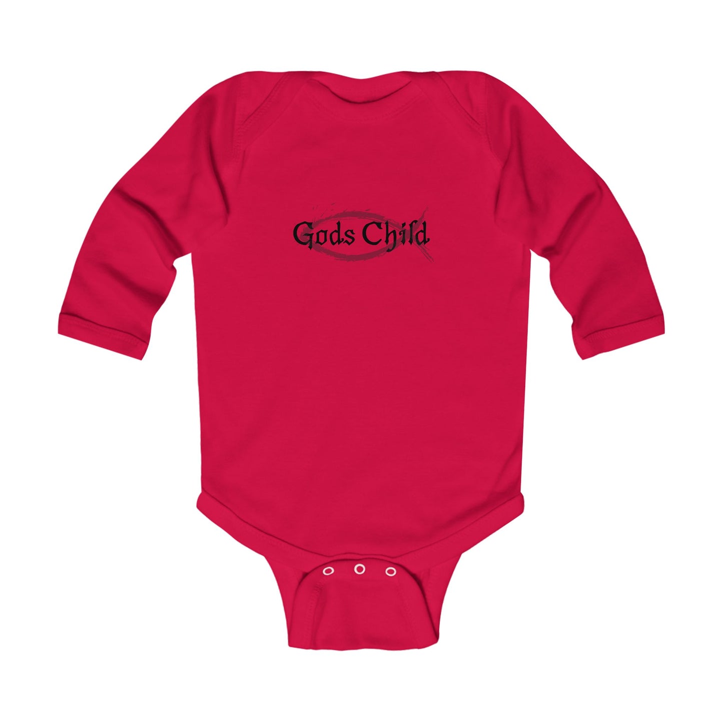 Infant Long Sleeve Bodysuit for Christian babies faith based apparel for the whole family Christian wear for believers