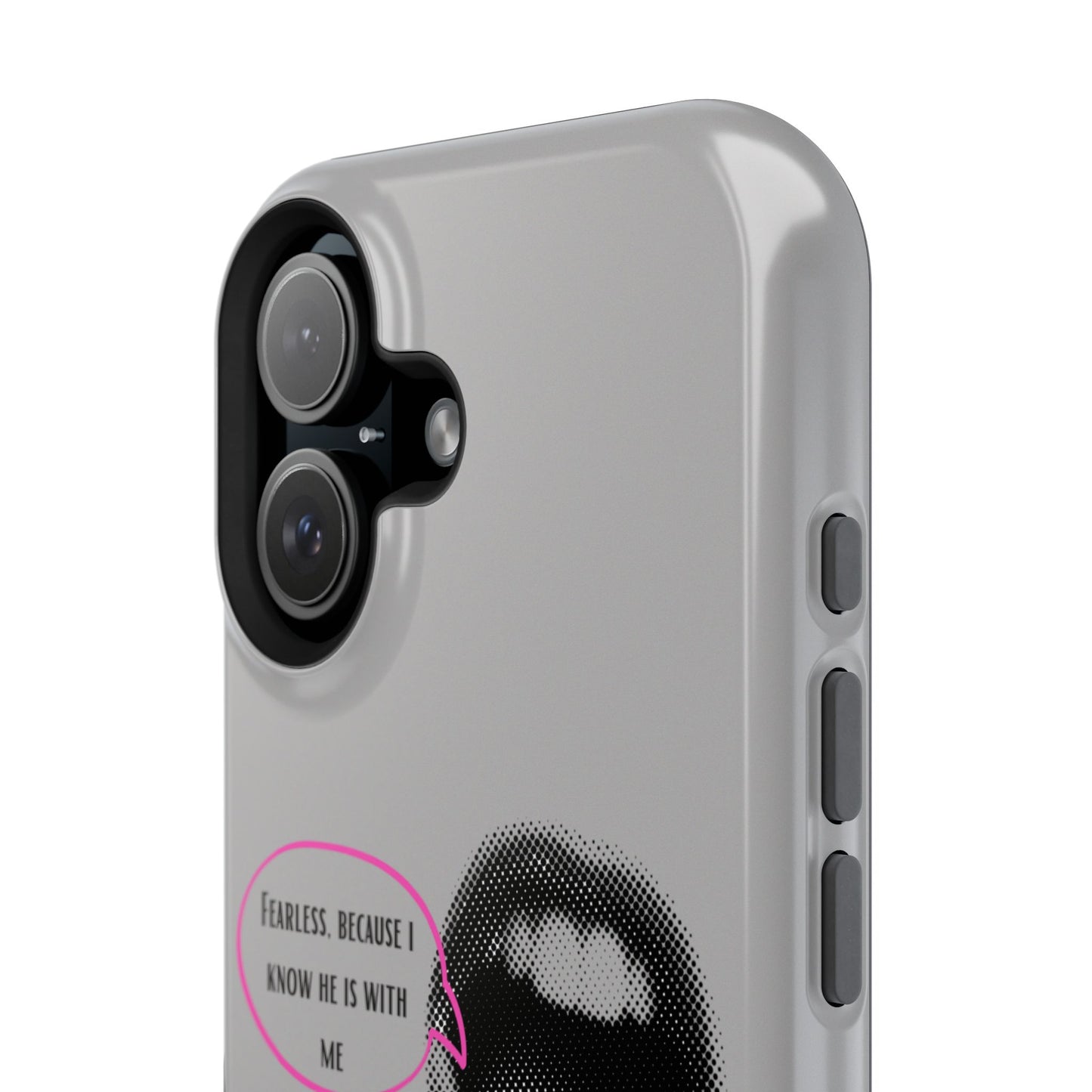 Fearless Impact-Resistant Phone Case; Durable Phone Protector, inspirational Gift, phone Accessory, Trendy Tech Item, Everyday Use