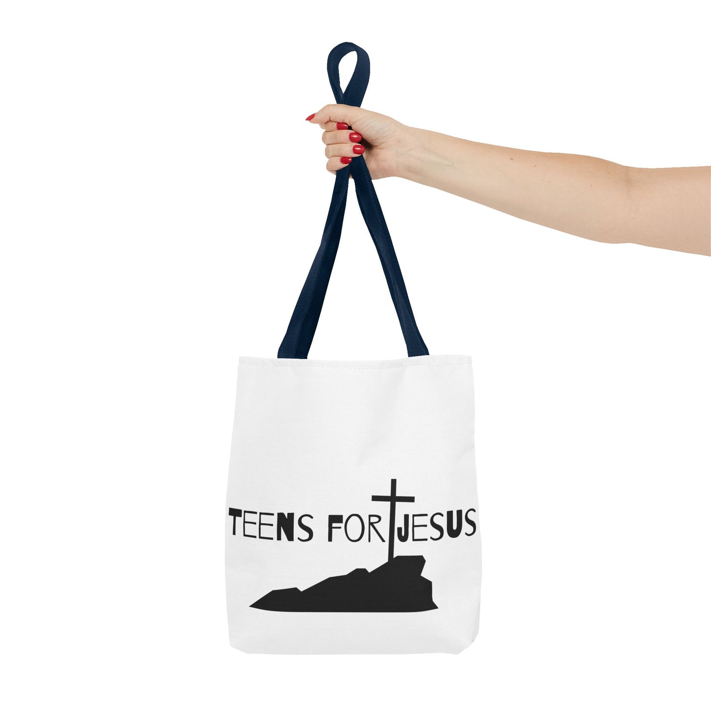 Faith-Inspired Tote Bag for Teens who love Jesus gift idea for christian teens