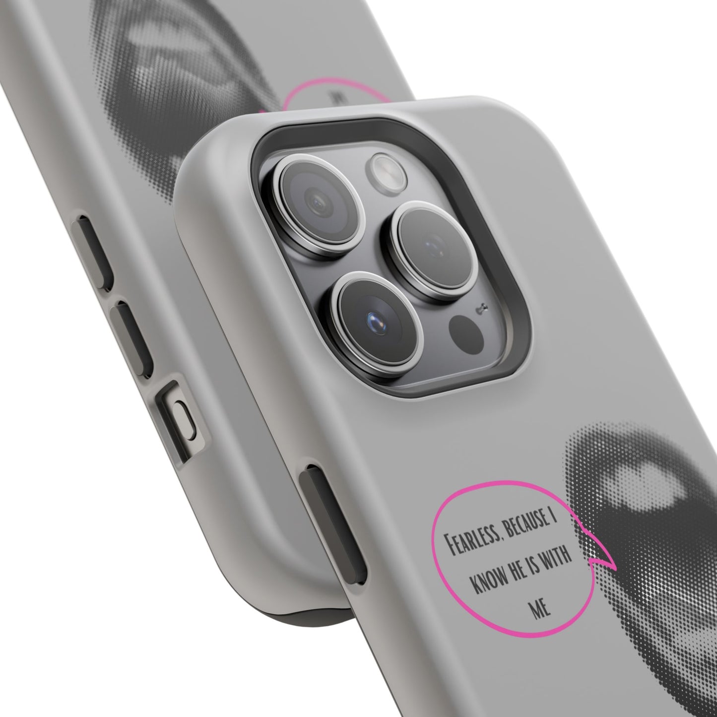 Fearless Impact-Resistant Phone Case; Durable Phone Protector, inspirational Gift, phone Accessory, Trendy Tech Item, Everyday Use