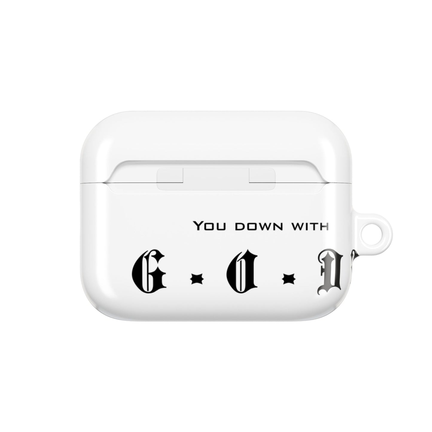 Bible inspired AirPod Case - You Down With God? Design, Accessory for Music Lovers, Gift for Friends & Family, Festival & Everyday Use