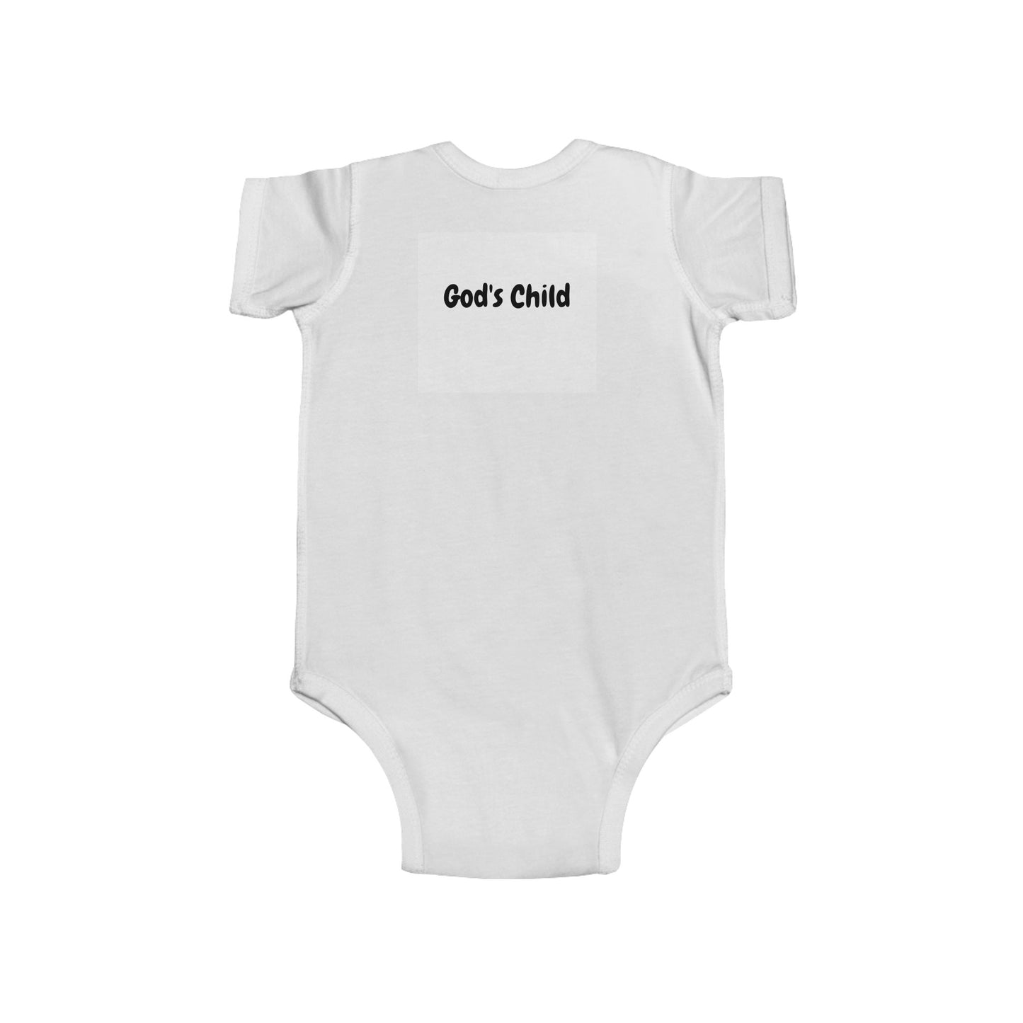 Faith-Inspired Infant Bodysuit - Perfect Gift for Baby Showers, Christenings, Religious Celebrations, New Parents, God's Child Apparel