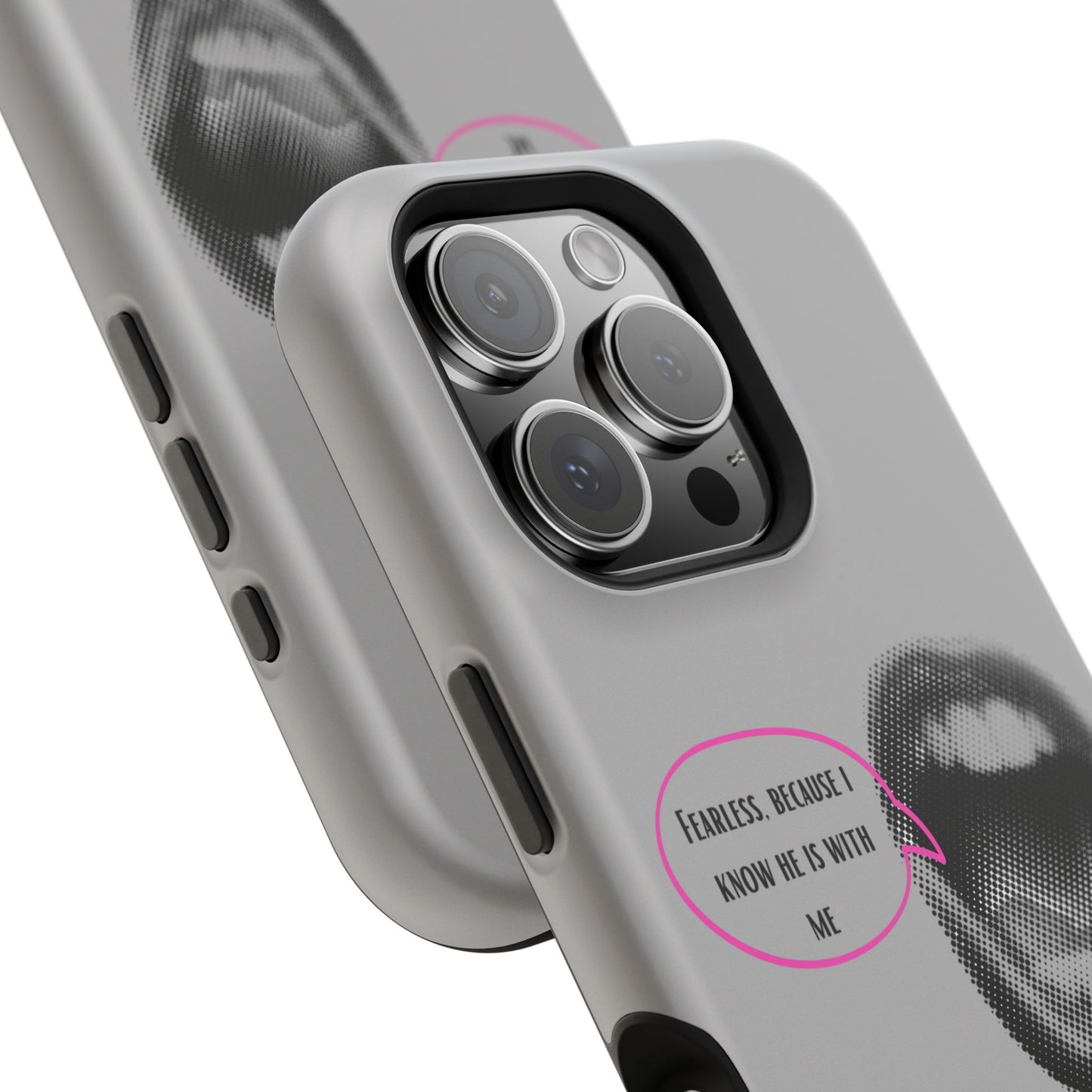 Fearless Impact-Resistant Phone Case; Durable Phone Protector, inspirational Gift, phone Accessory, Trendy Tech Item, Everyday Use