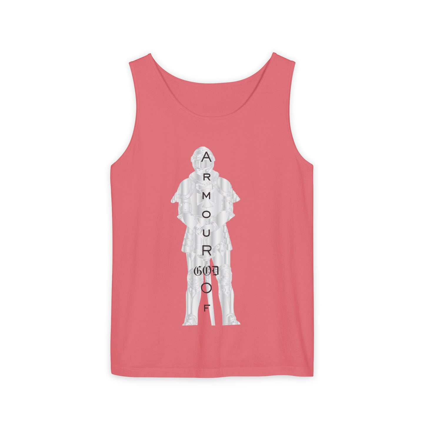 Mens Armour Of God Tank Top, Summer Shirt, Casual Wear, Gifts for Him, Faith based Fitness Apparel, Christian inspired Clothing
