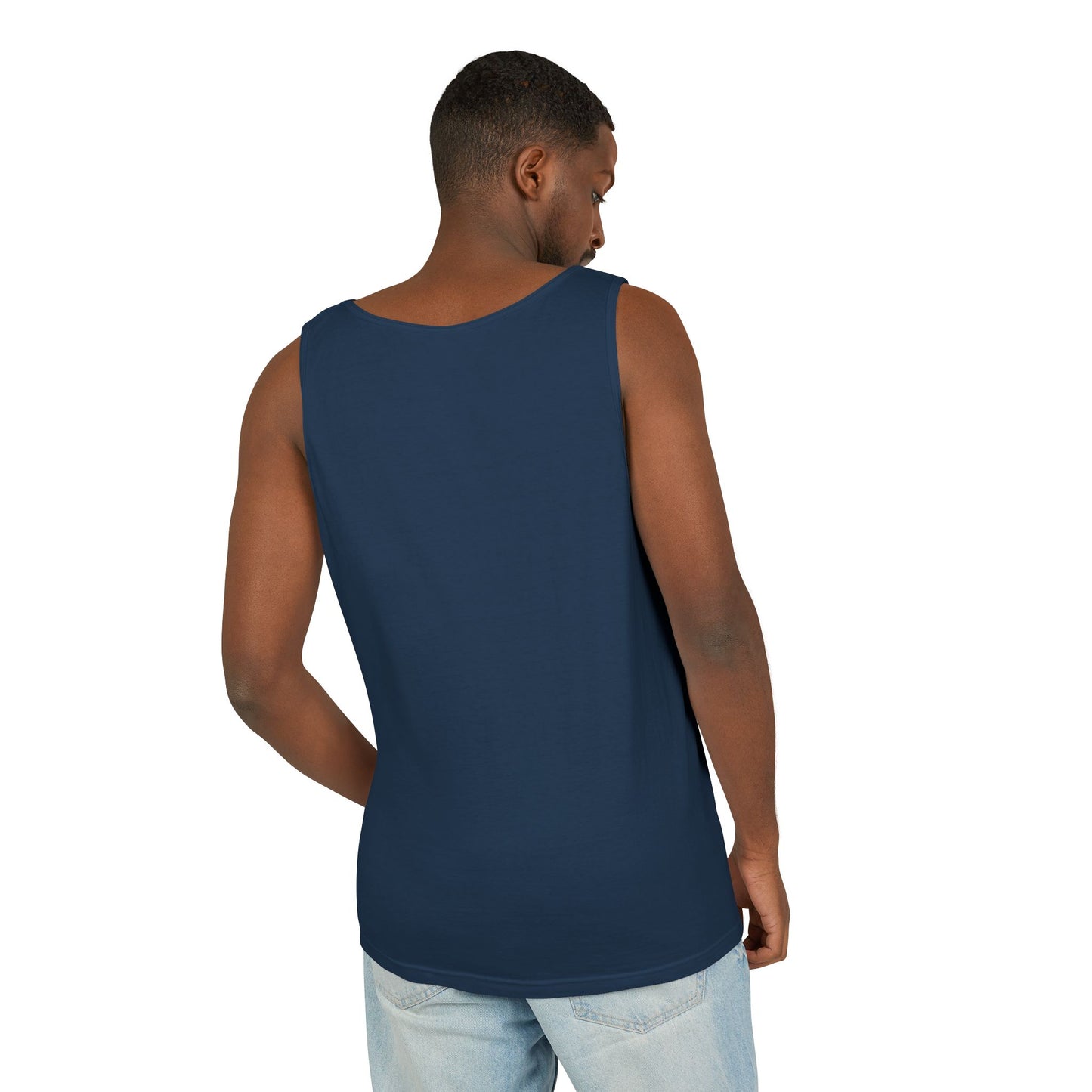 Stylish Unisex Graphic Tank Top - trendy Summer Attire, Casual Wear for everyday, Music Festivals, Gift Idea, Angel Theme