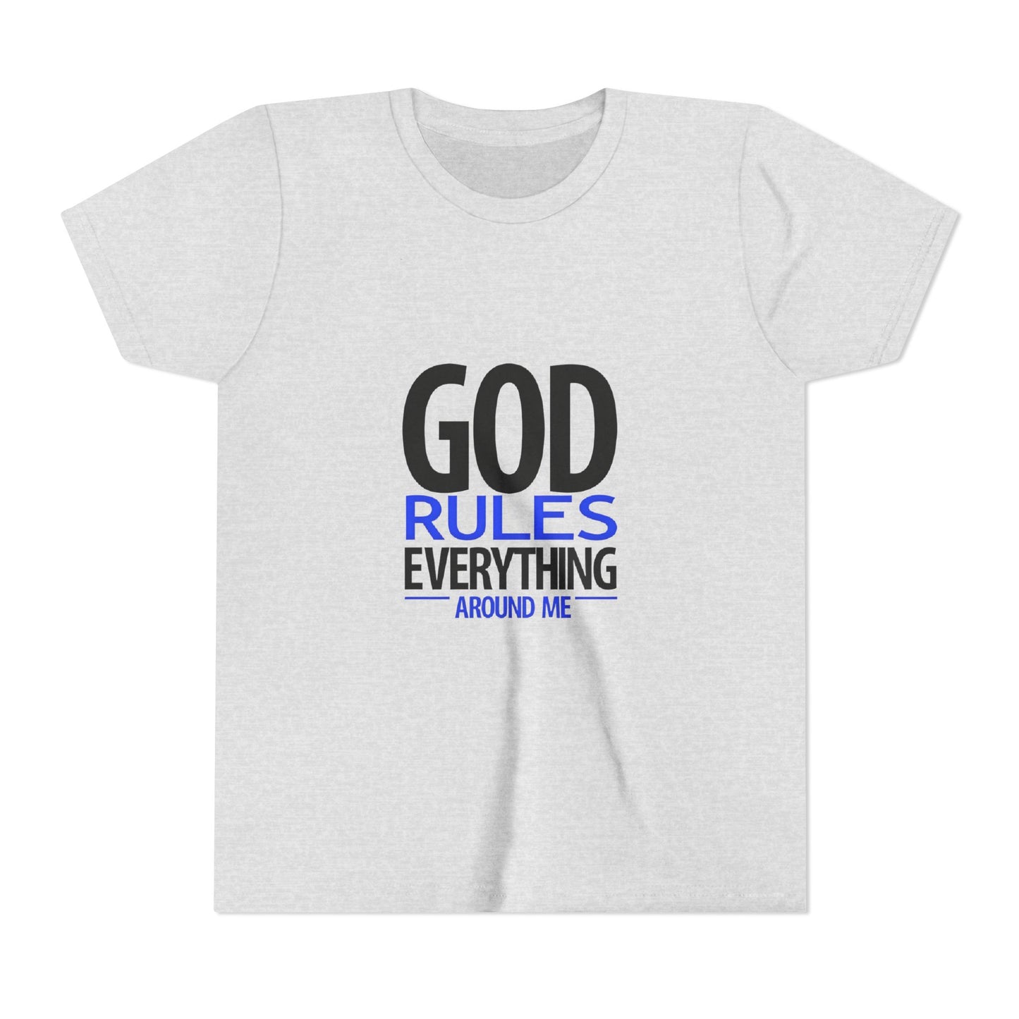 Youth Short Sleeve Tee, spiritual youth apparel, church camp tshirts, youth group t shirts, faith inspired youth apparel