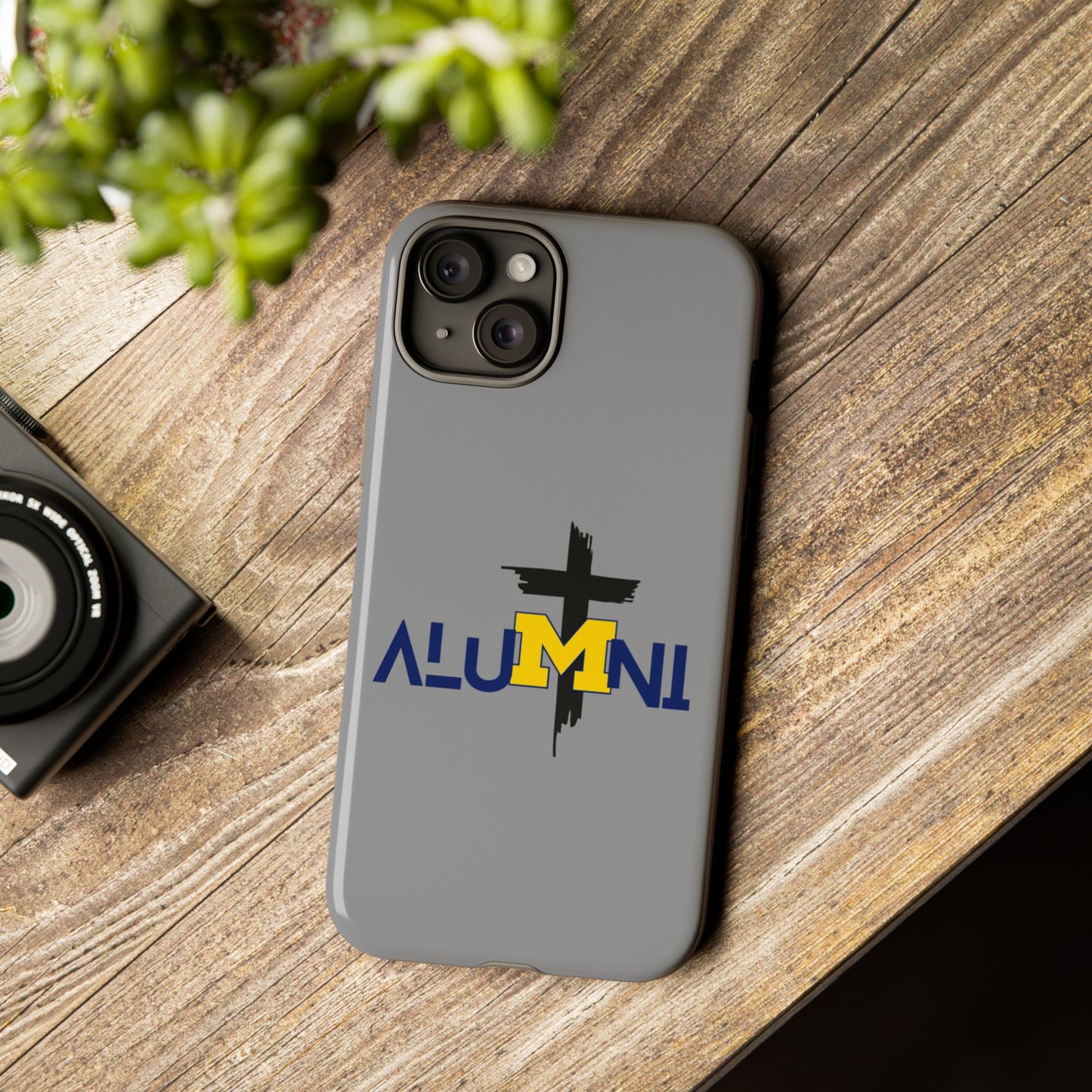Michigan State themed Alumni Phone Case, faith Inspired Tough Cases for Graduates, Unique Gift for College Alumni, Christian themed Durable Phone Cover, Graduation gift for christian college student