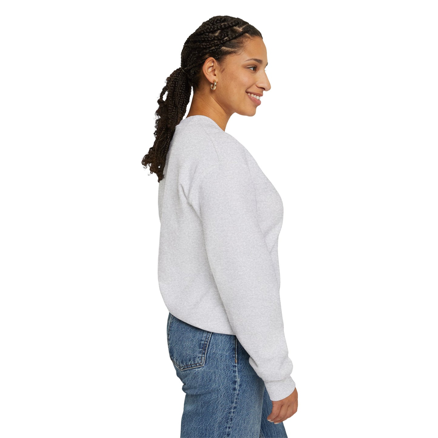 Bible verse Crewneck Sweatshirt - Cozy Motivational Gift for believers , faith inspired Unisex Sweatshirt gift for All Occasions