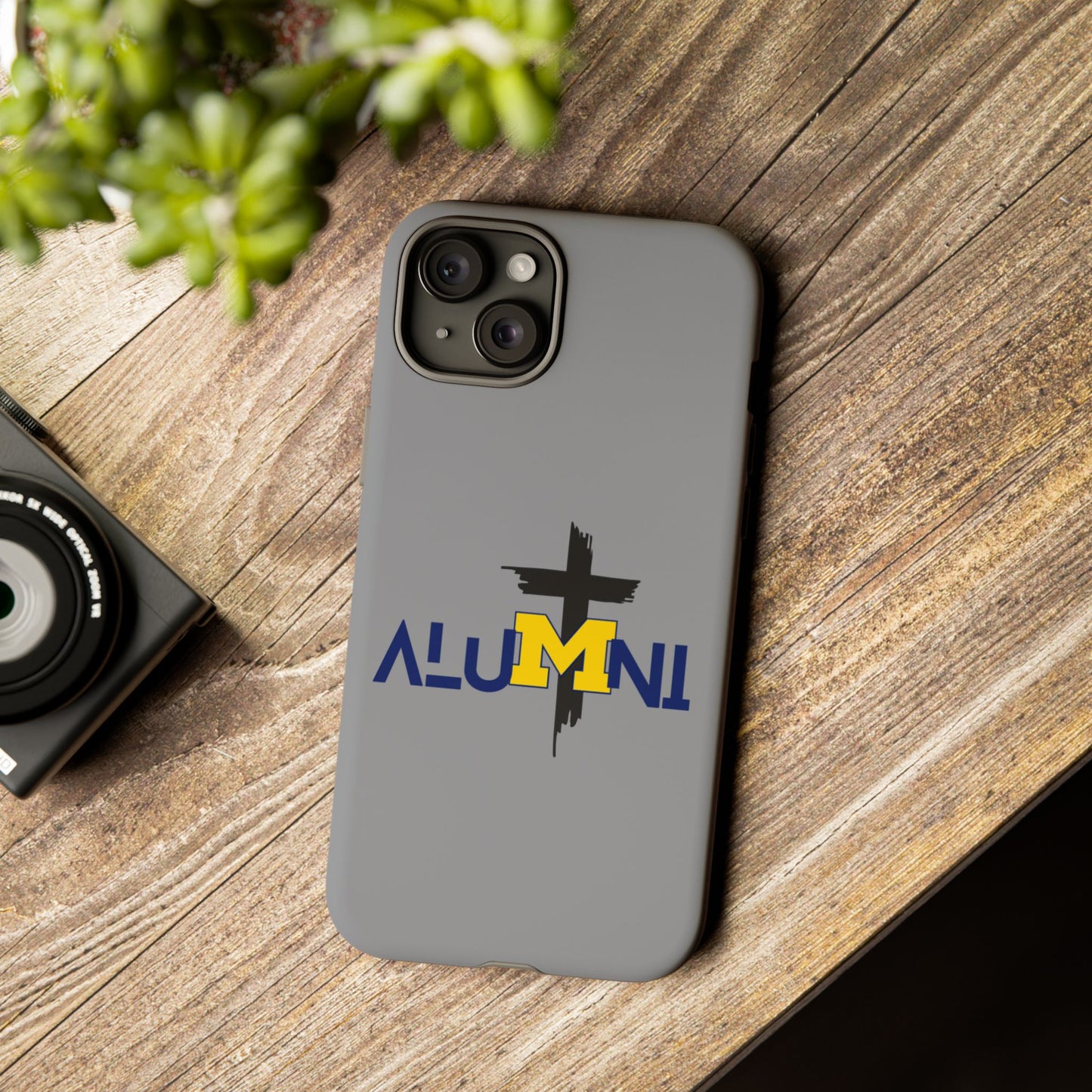 Michigan State themed Alumni Phone Case, faith Inspired Tough Cases for Graduates, Unique Gift for College Alumni, Christian themed Durable Phone Cover, Graduation gift for christian college student