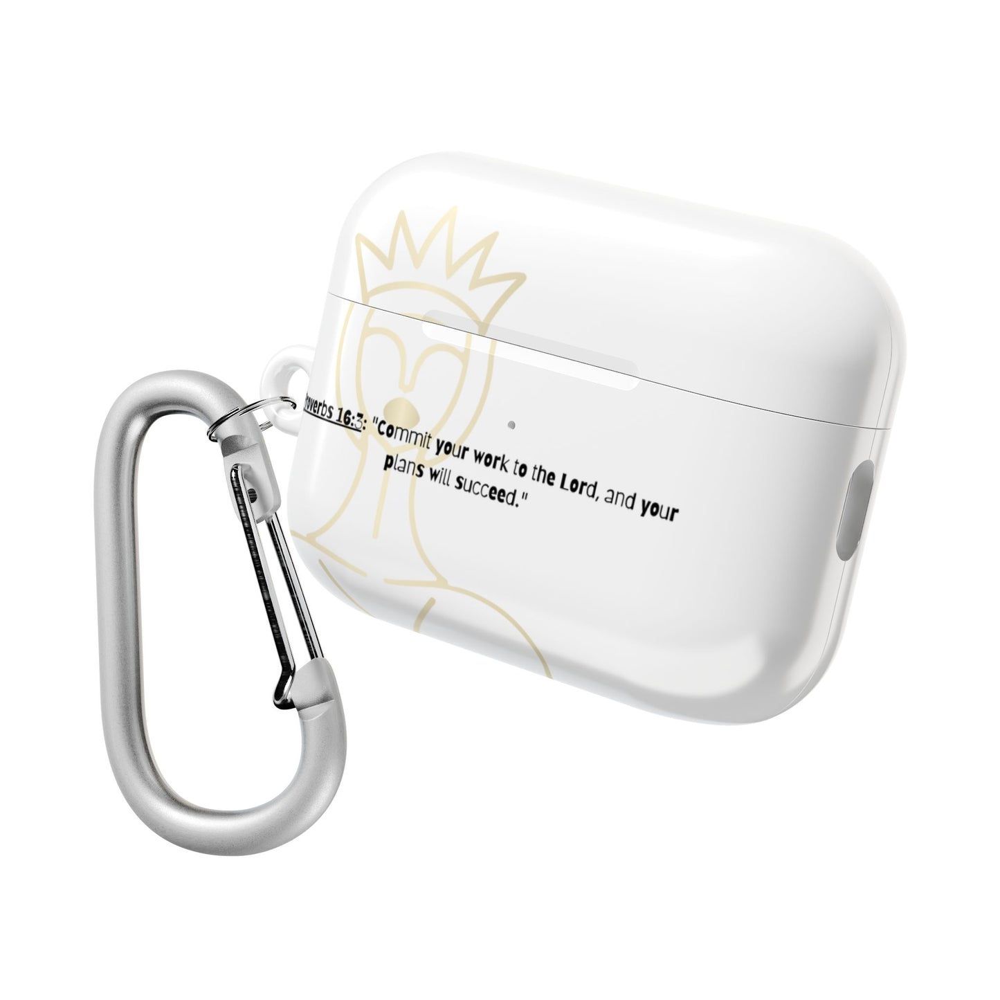 Scripture themed AirPod pro Cases for believers - spiritual Earphone Covers, Spiritual Gift, Motivational Accessory, Customizable AirPods Skin, Unique Tech Gift