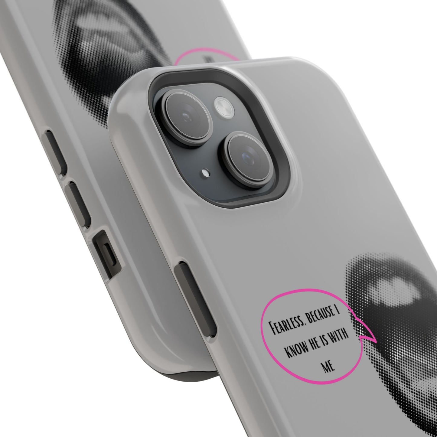 Fearless Impact-Resistant Phone Case; Durable Phone Protector, inspirational Gift, phone Accessory, Trendy Tech Item, Everyday Use