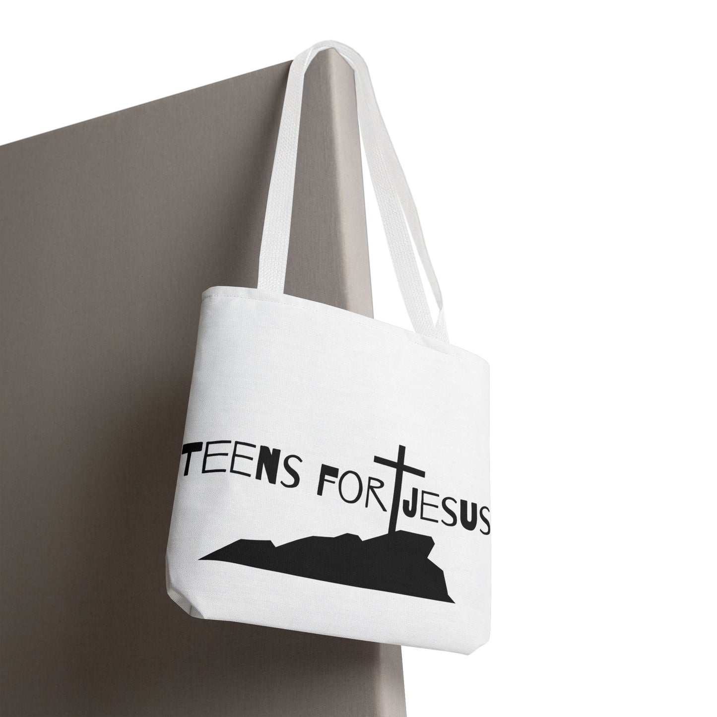 Faith-Inspired Tote Bag for Teens who love Jesus gift idea for christian teens