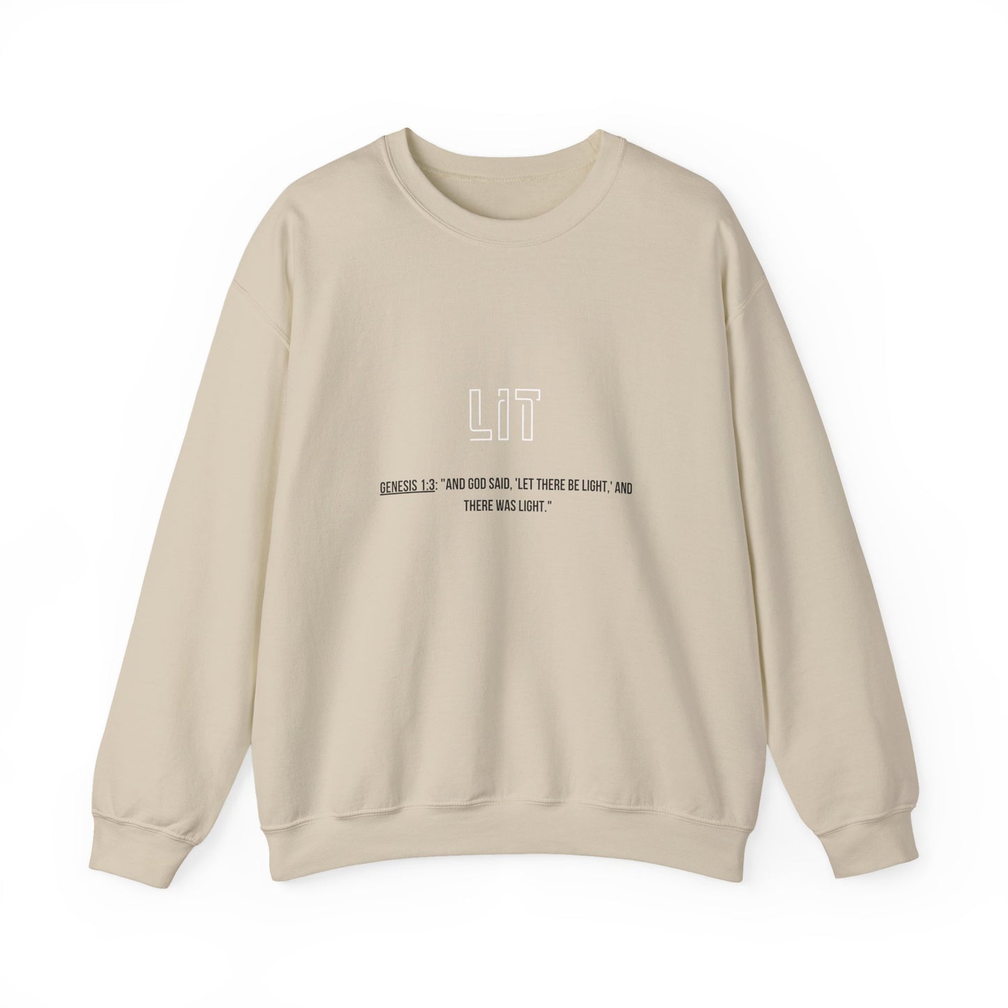 Bible verse Crewneck Sweatshirt - Cozy Motivational Gift for believers , faith inspired Unisex Sweatshirt gift for All Occasions