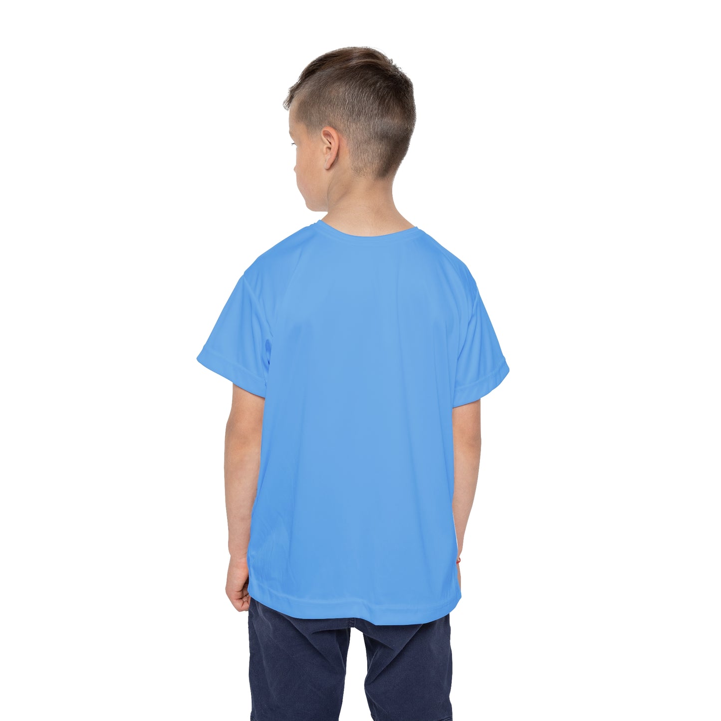 Kids faith inspired Sports Jersey, Youth Athletic Tee, Soccer Shirt, Sportswear for Kids, Activewear for Children, Team Spirit Jersey, Birthday Gift Idea