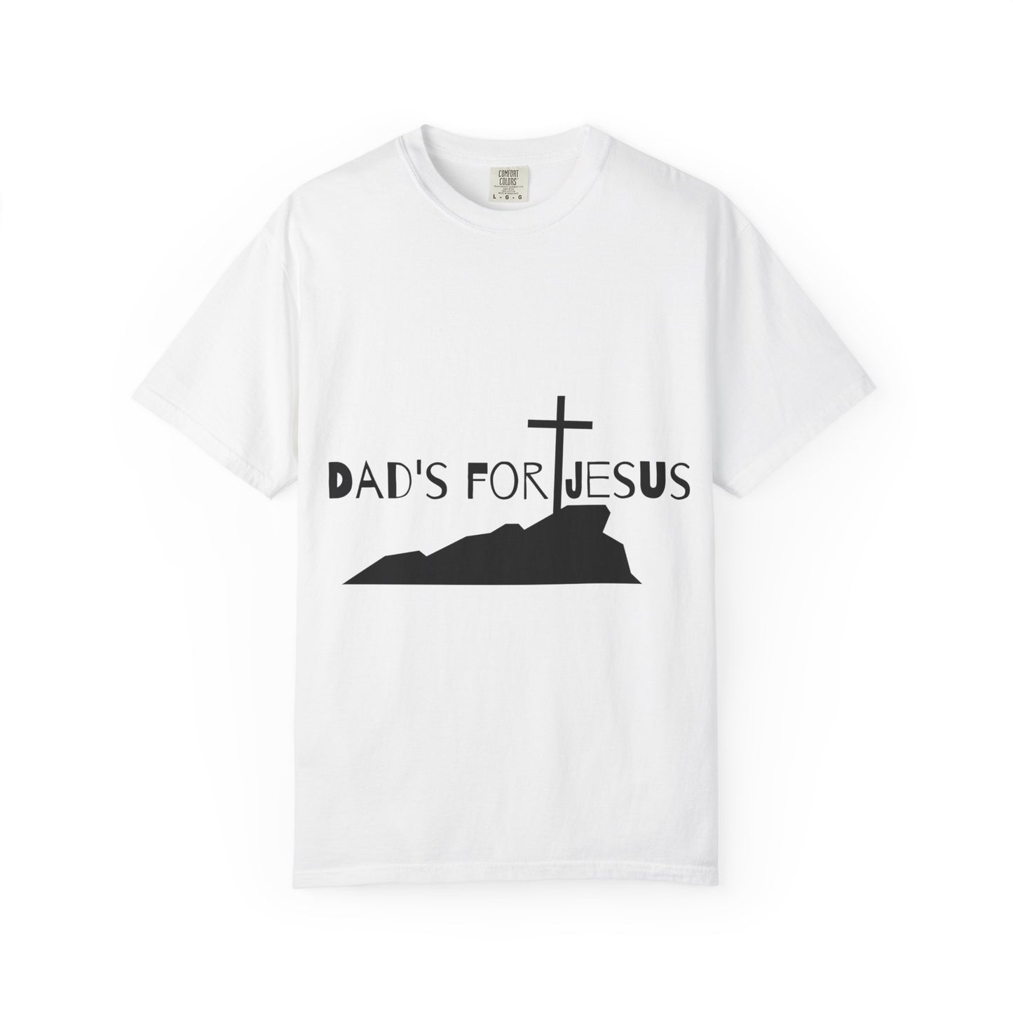 T-Shirt religious wear for christian dads who love Jesus trendy t shirt for fathers day gift idea