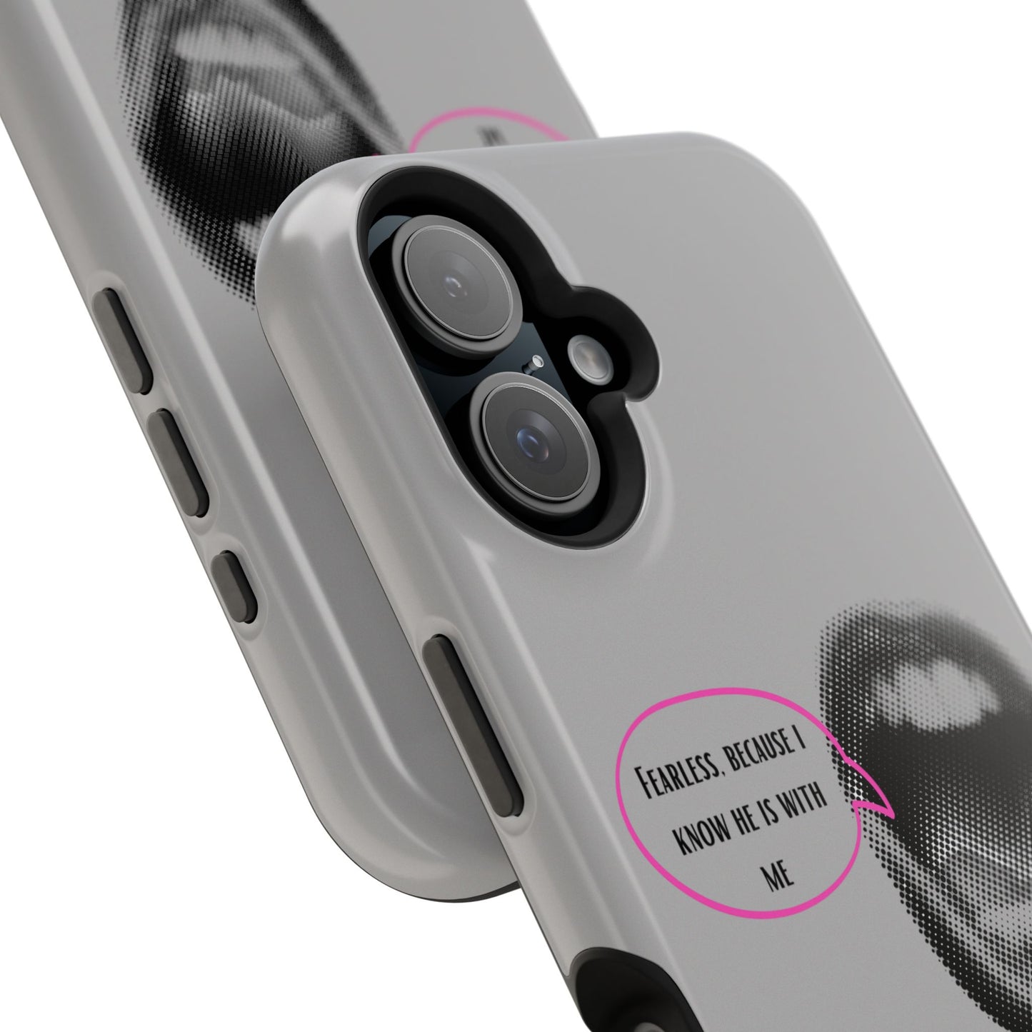 Fearless Impact-Resistant Phone Case; Durable Phone Protector, inspirational Gift, phone Accessory, Trendy Tech Item, Everyday Use
