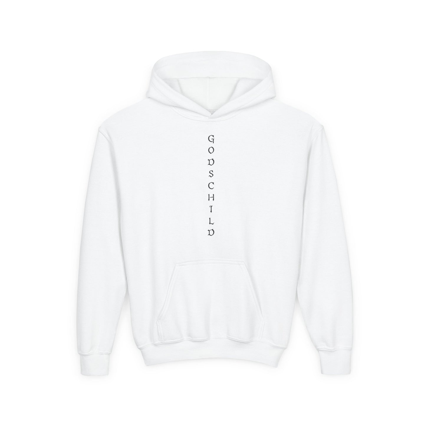Youth Heavy Blend Hoodie for christian youth apparel for believers gift idea