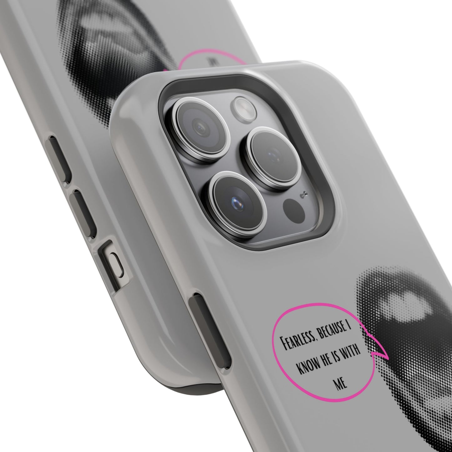 Fearless Impact-Resistant Phone Case; Durable Phone Protector, inspirational Gift, phone Accessory, Trendy Tech Item, Everyday Use