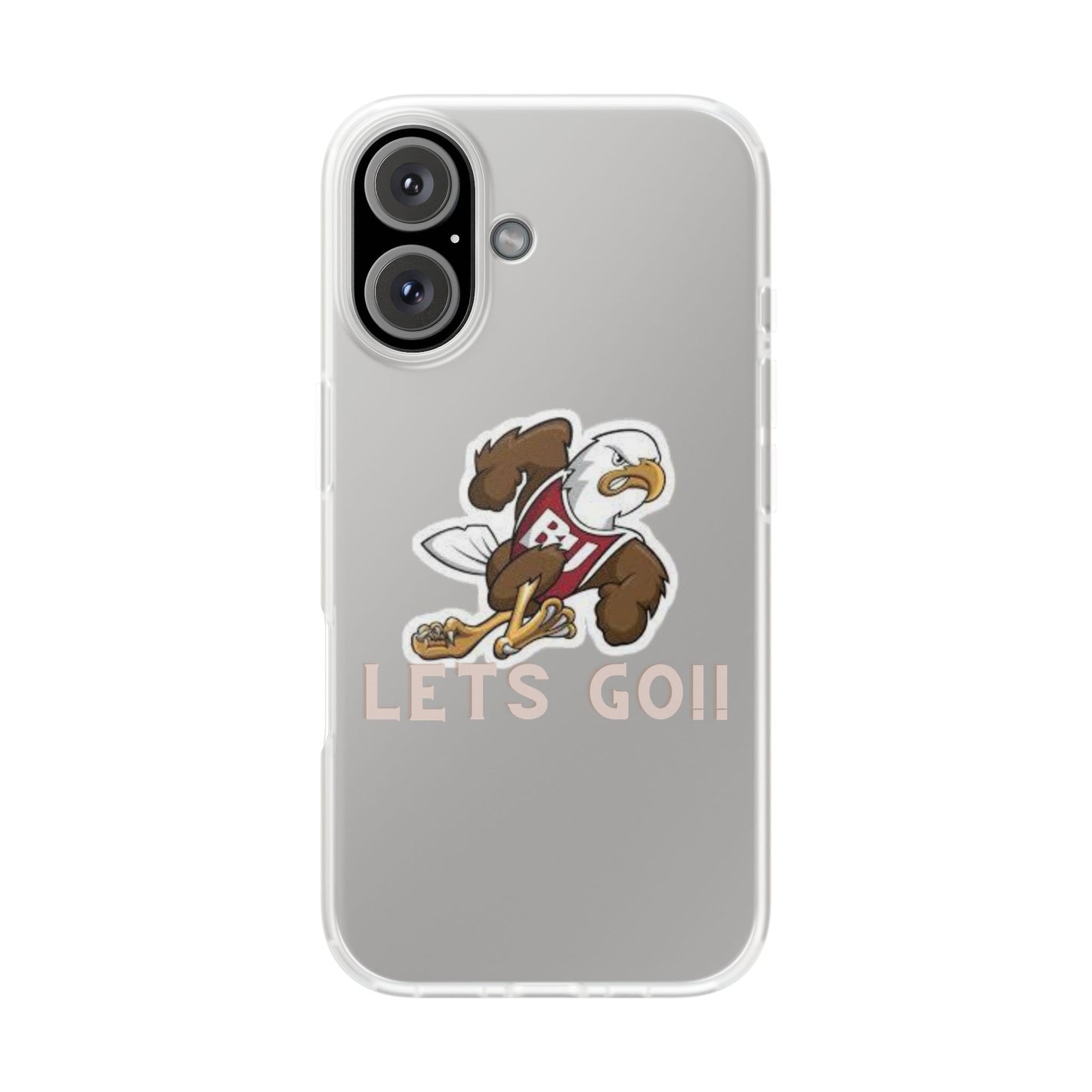 Biola themed Sporty Flexi Phone Case, Perfect for university students, sports Fans, Students, Motivational Gift, back to school phone casesCase
