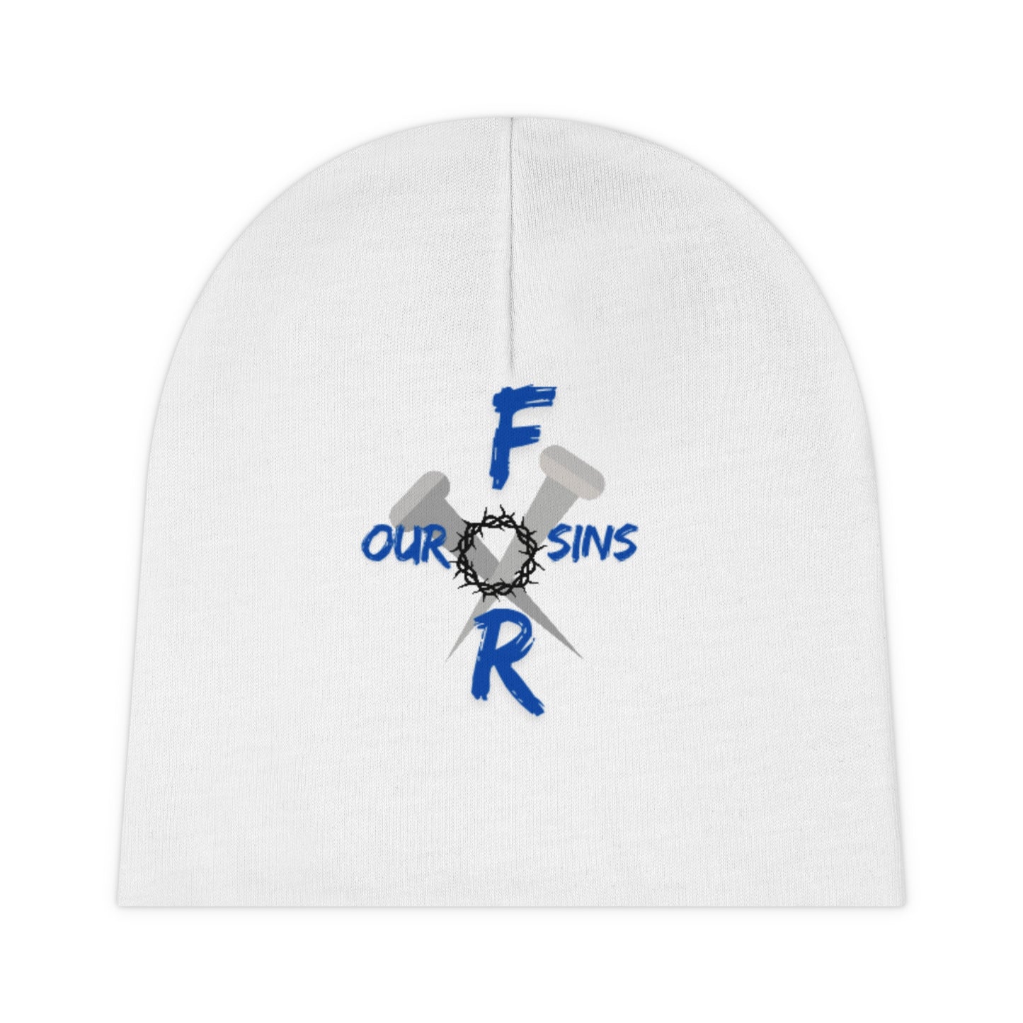 Branded Baby Beanie, Infant Beanie, Cute Baby Hat, Faith-Themed Beanie, Newborn Gift, Nursery Accessory, trending baby beanies