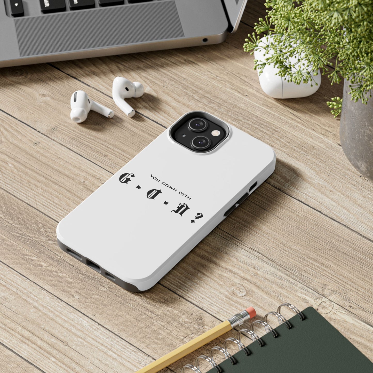 Christian Inspired Tough Phone Case for believers trendy phone case for smart phone