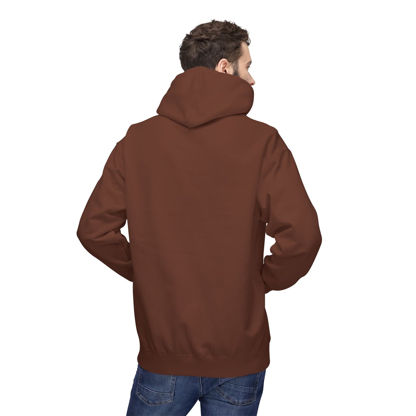 Unisex logo Fleece Hoodie - Cozy Gift for Friends, Motivational Apparel, Casual Wear, Birthday Present, Everyday Comfort