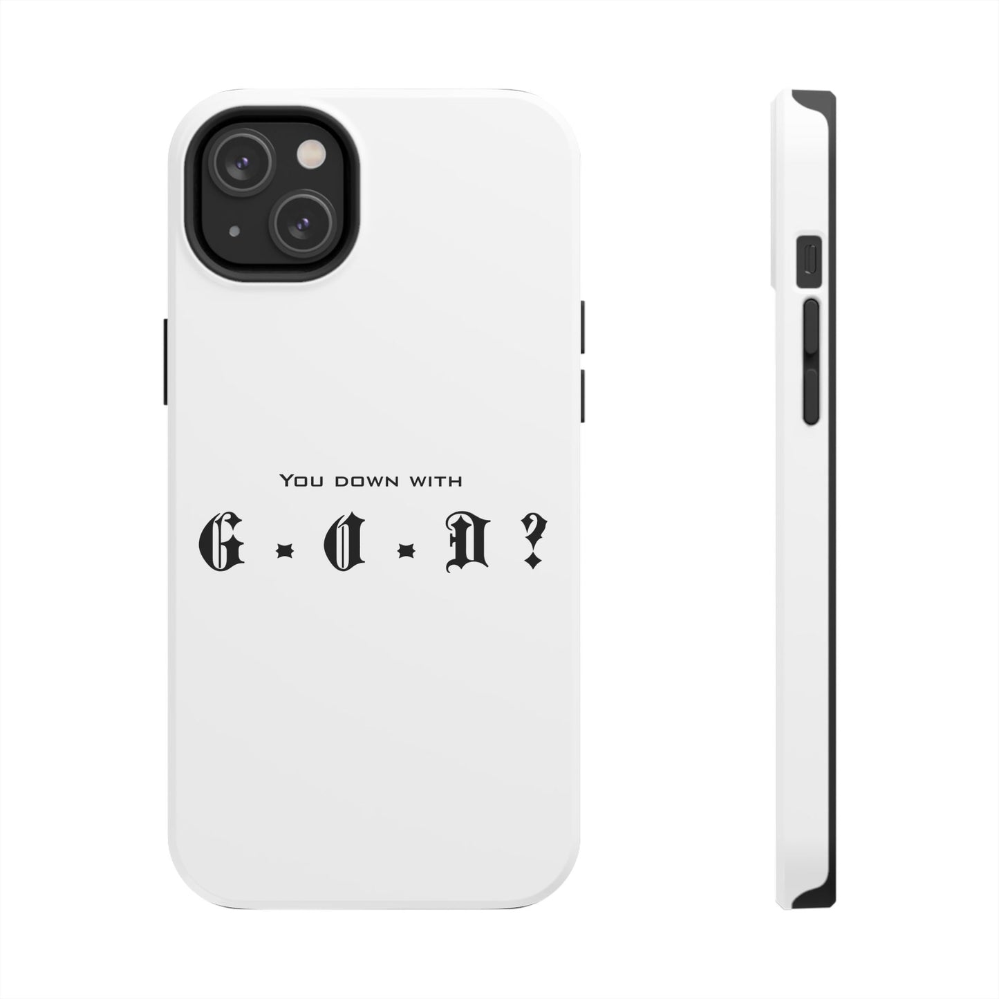 Christian Inspired Tough Phone Case for believers trendy phone case for smart phone