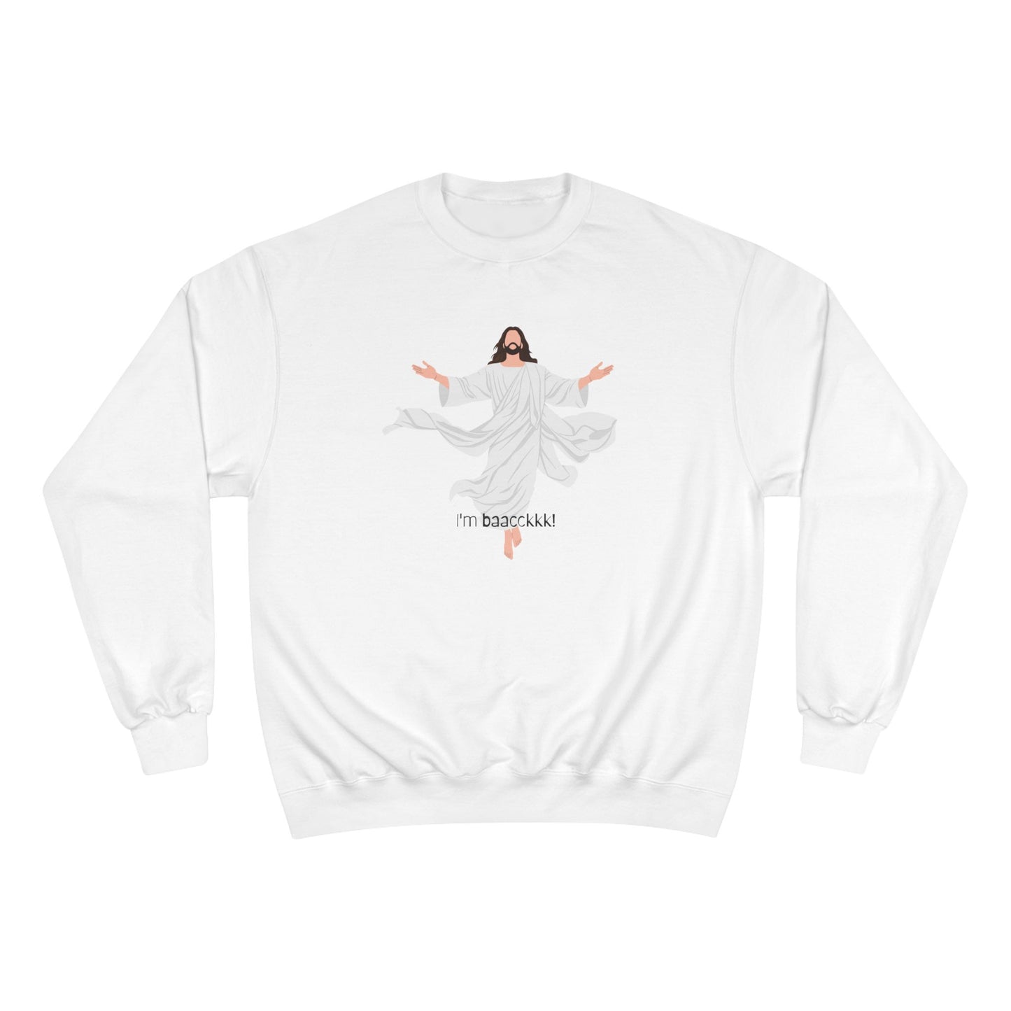 Faith inspired unisex Champion Sweatshirt bible themed Cozy Apparel for Religious Gifts Faith-Based apparel Unique faith inspired satire Hoodie