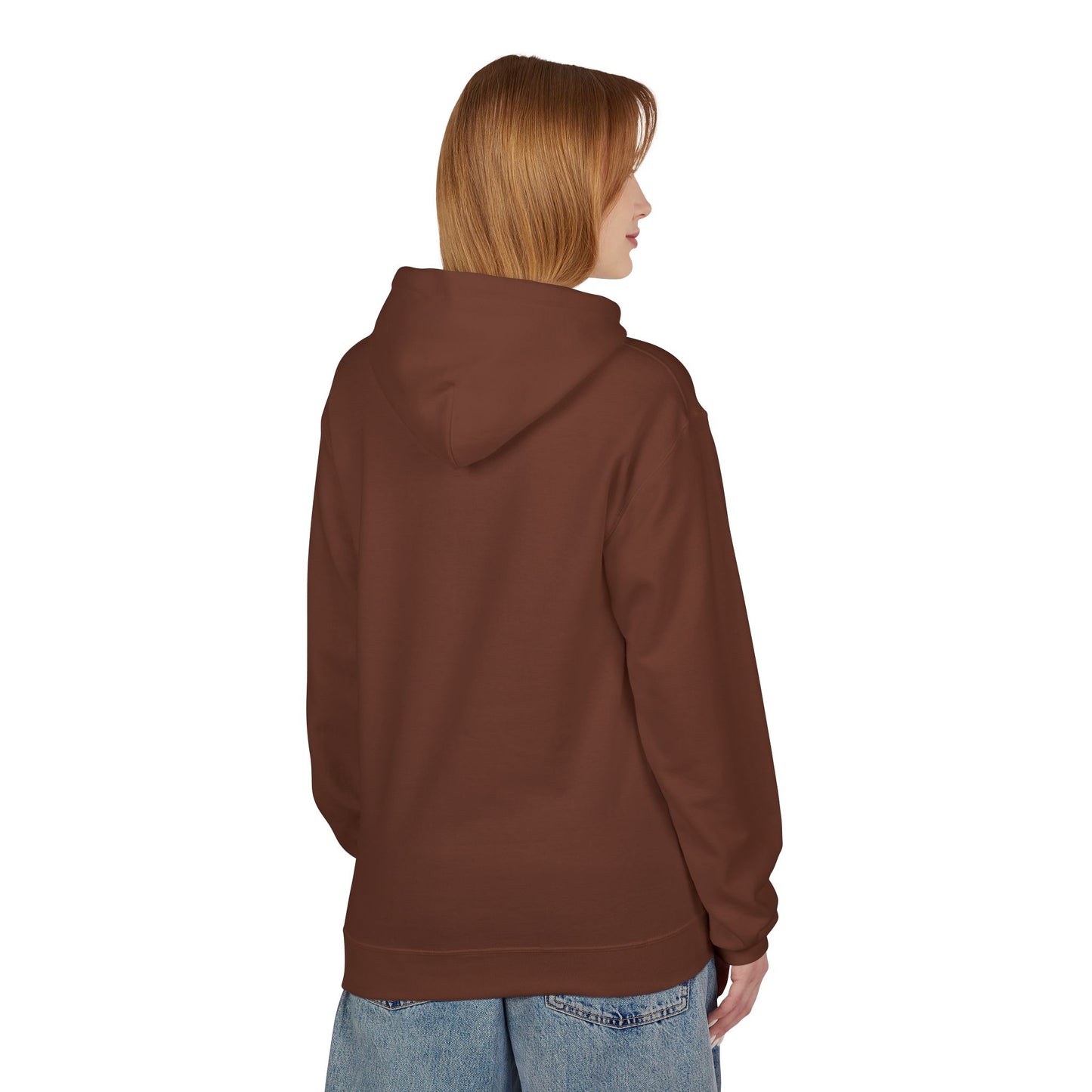 Unisex logo Fleece Hoodie - Cozy Gift for Friends, Motivational Apparel, Casual Wear, Birthday Present, Everyday Comfort