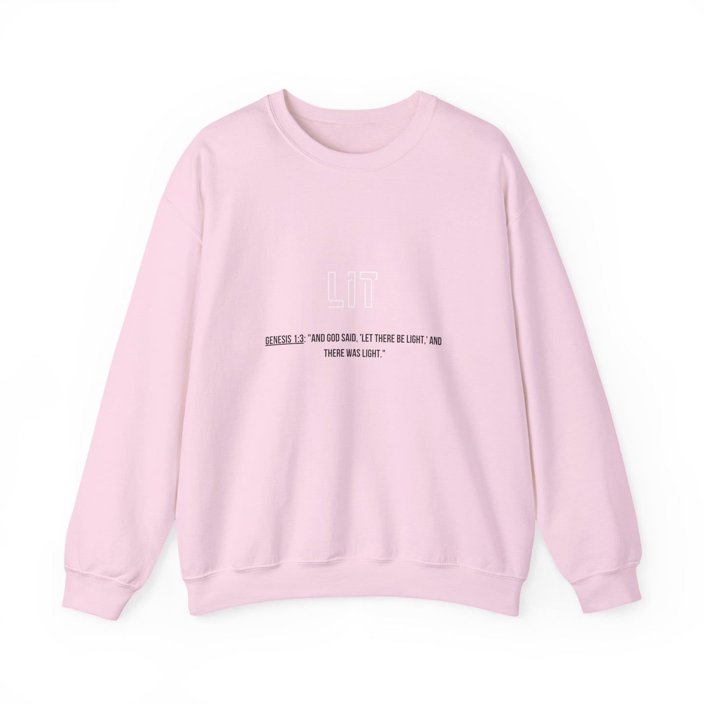 Bible verse Crewneck Sweatshirt - Cozy Motivational Gift for believers , faith inspired Unisex Sweatshirt gift for All Occasions
