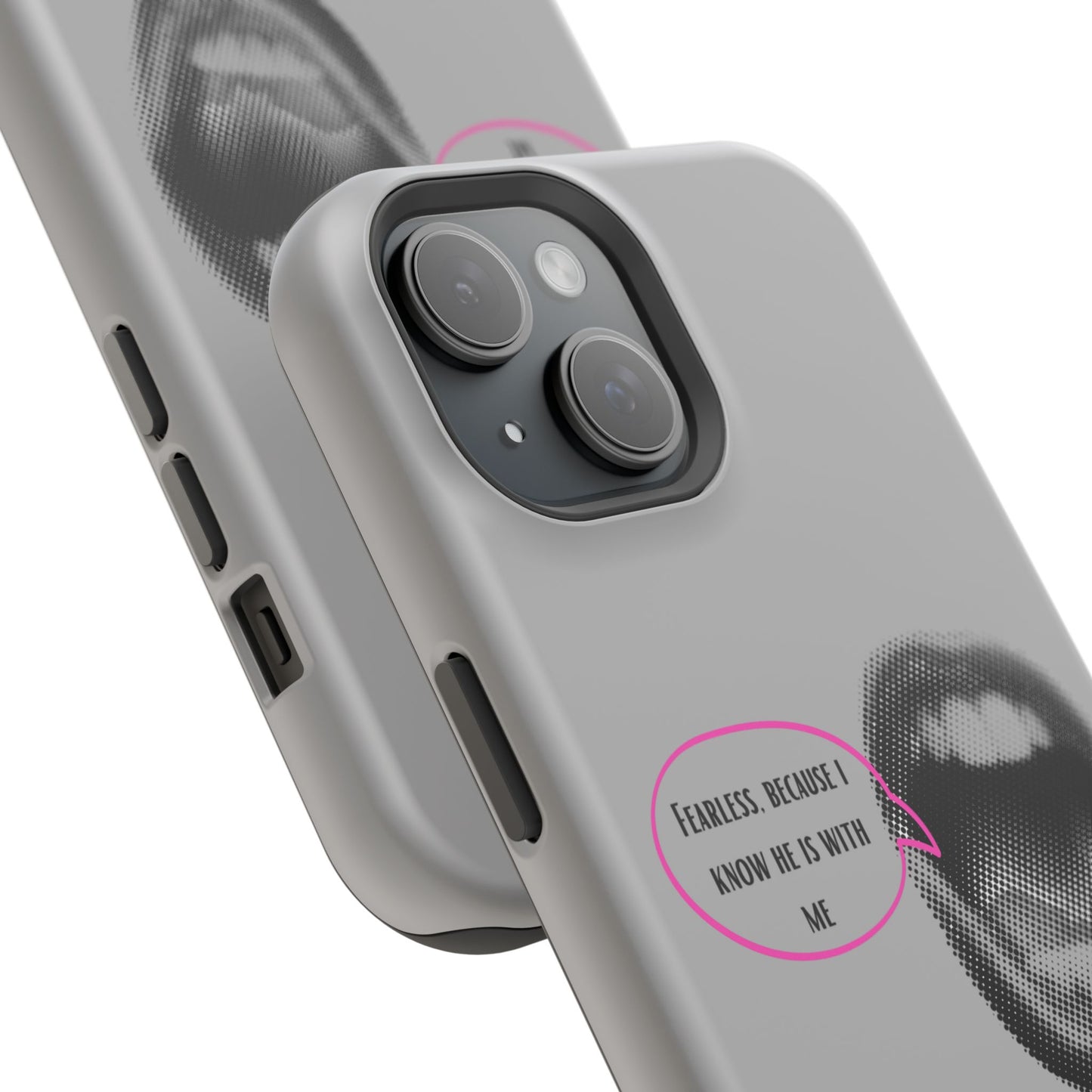 Fearless Impact-Resistant Phone Case; Durable Phone Protector, inspirational Gift, phone Accessory, Trendy Tech Item, Everyday Use